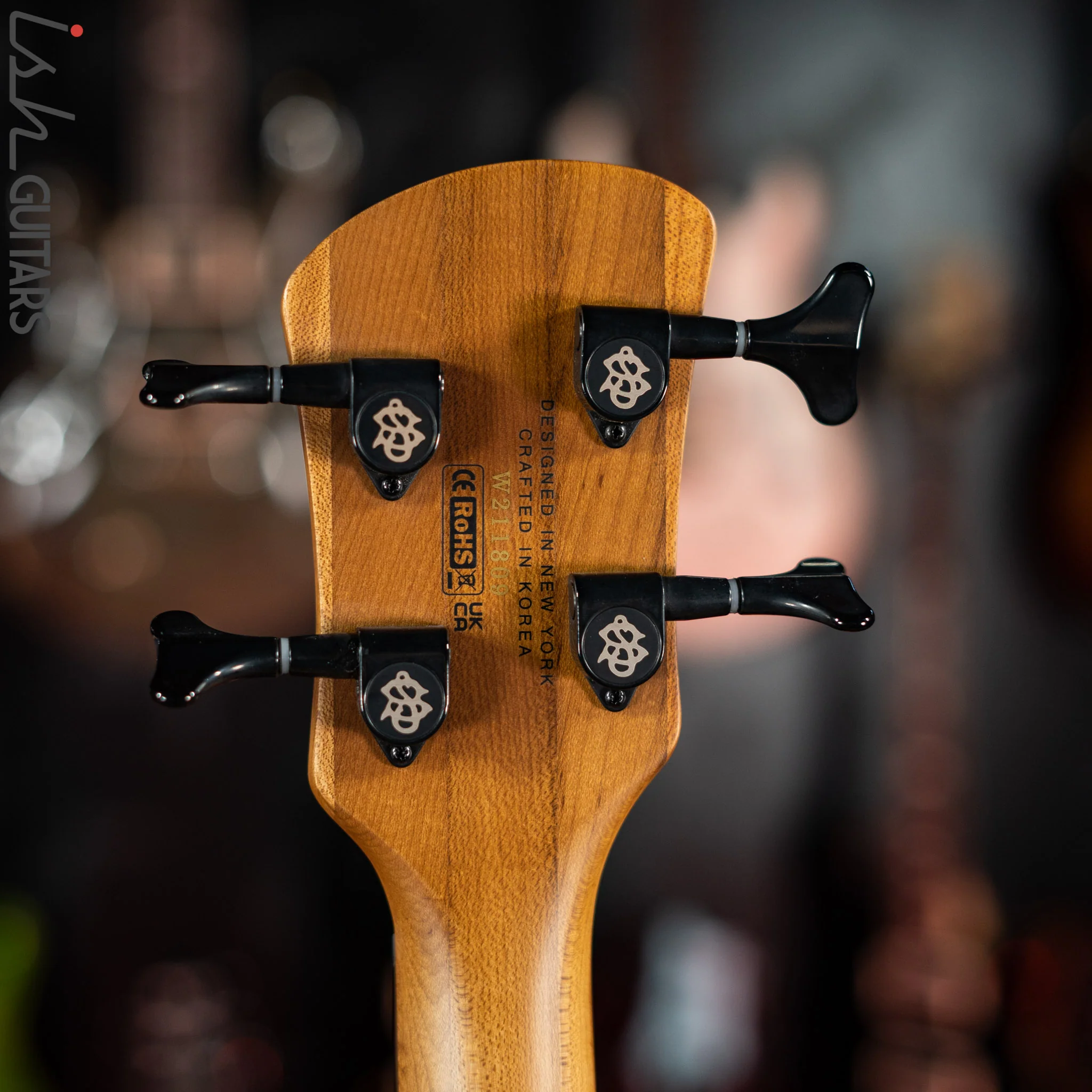 Spector NS Pulse II 4-String Bass Black Stain Matte Demo - Image 11