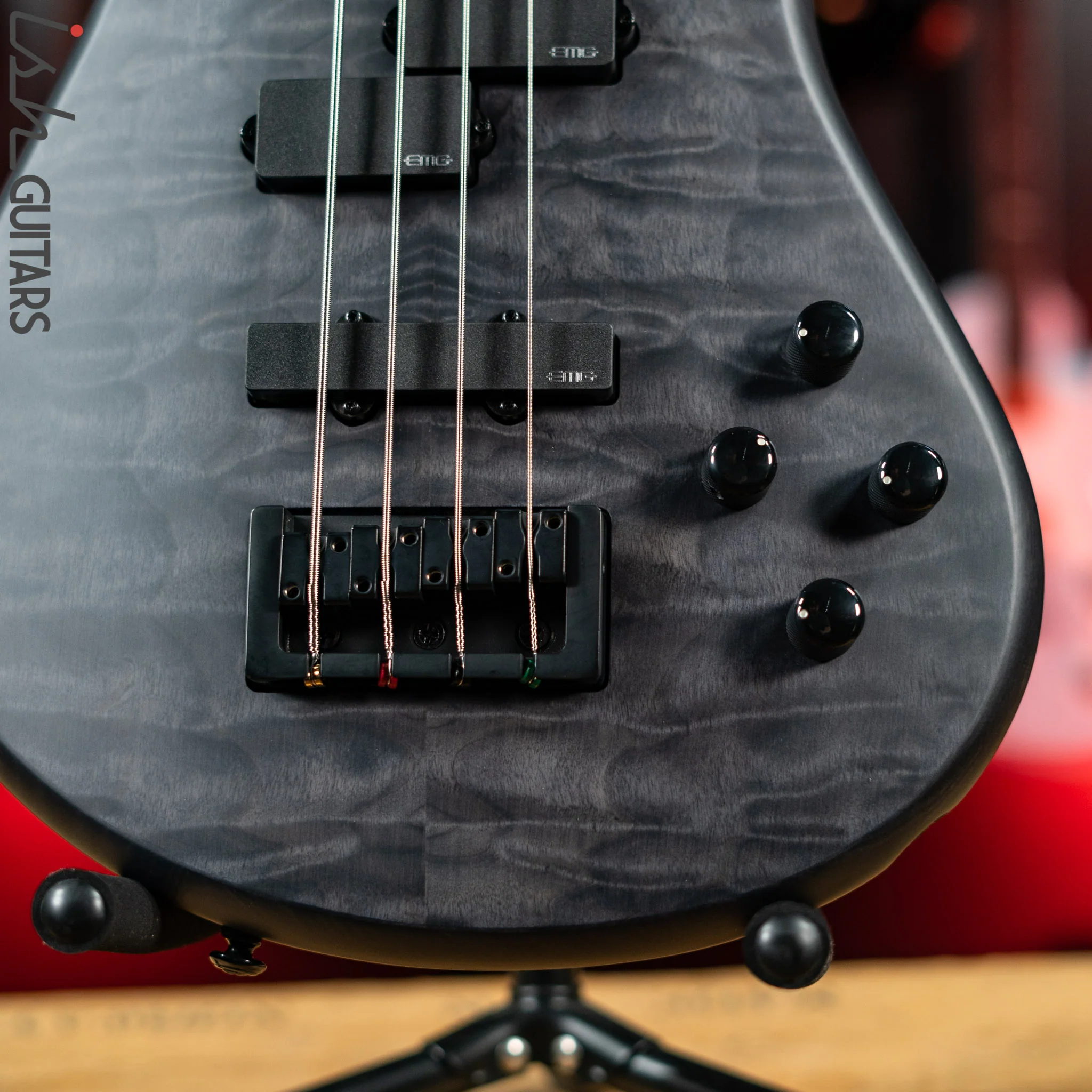Spector NS Pulse II 4-String Bass Black Stain Matte - Image 4