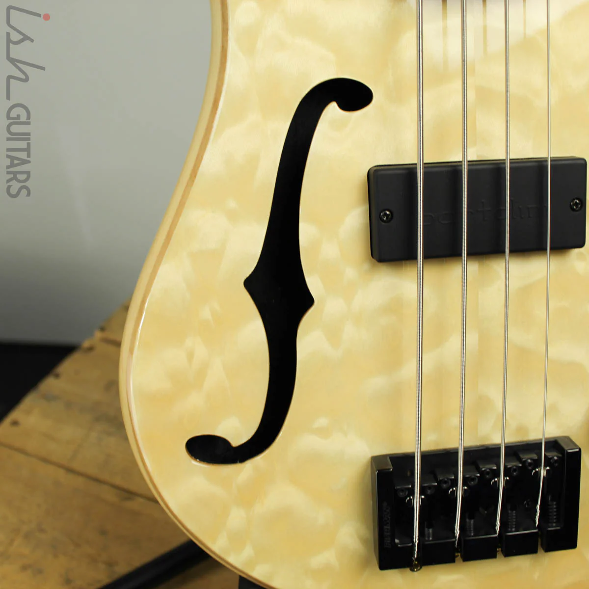 Spector SpectorCore 4 Fretless Aged Natural Gloss - Image 5