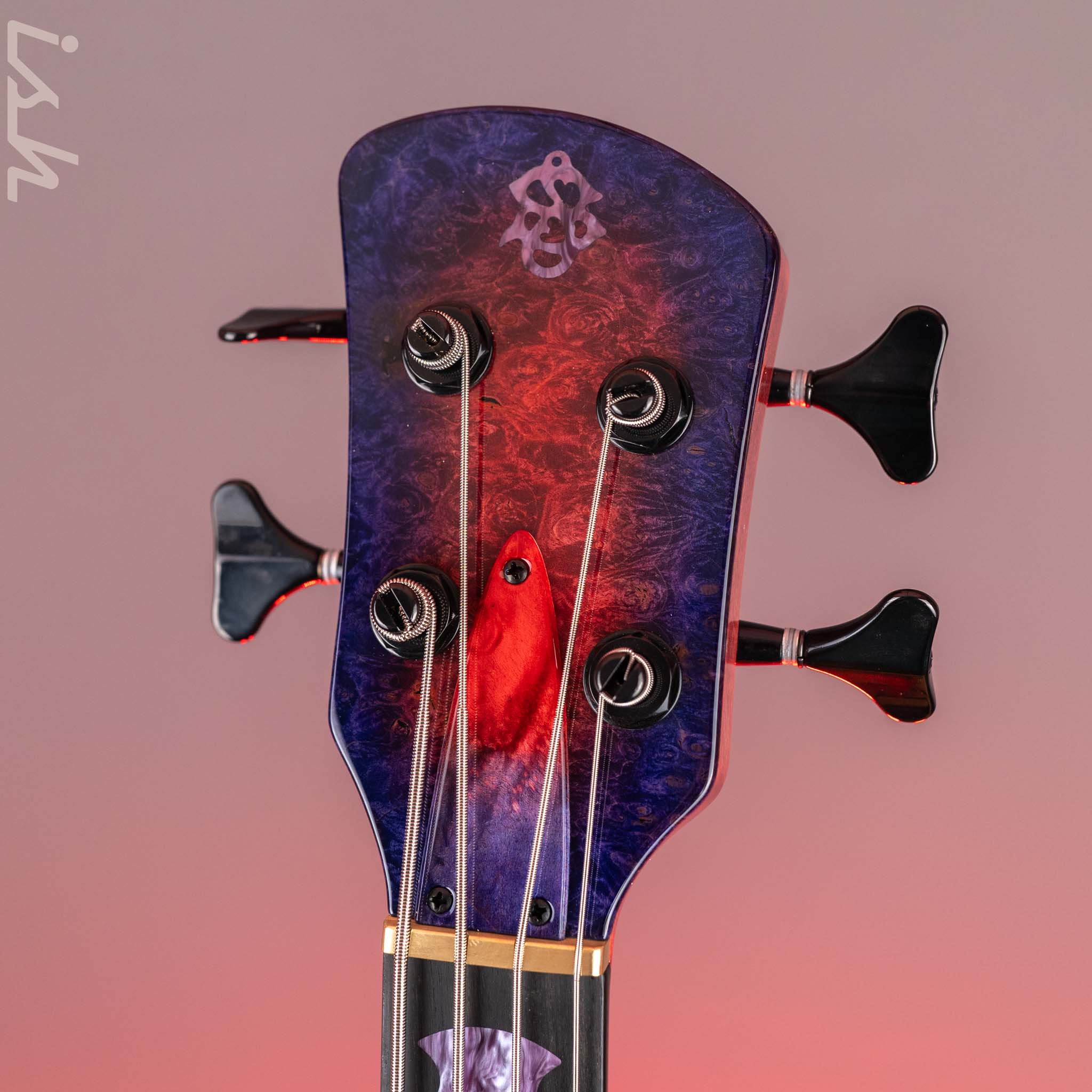 Spector USA NS-2 4-String Bass Black Cherry Purple Reverse Burst - Image 6