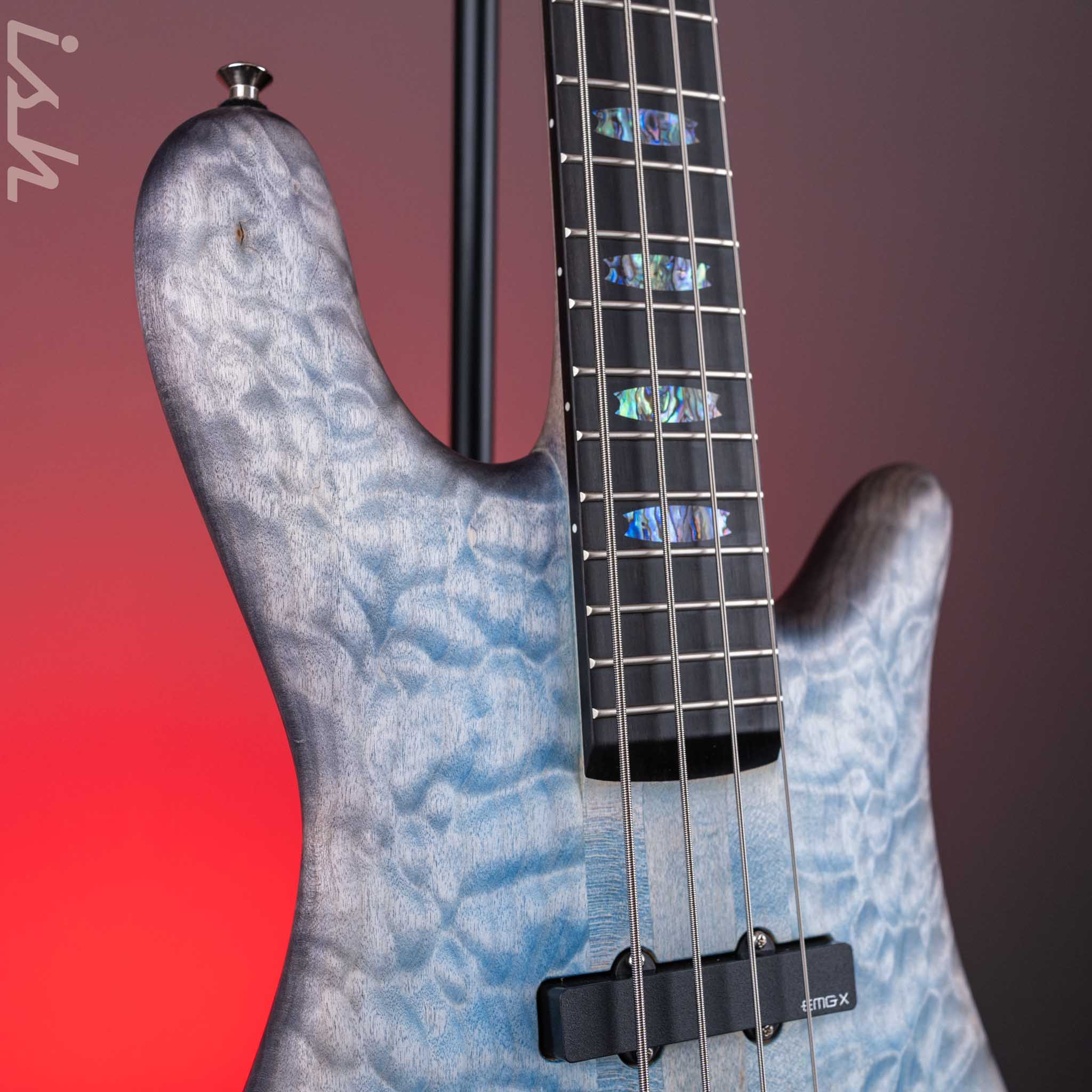 Spector USA NS-2 4-String Bass Blue Silver Burst - Image 3