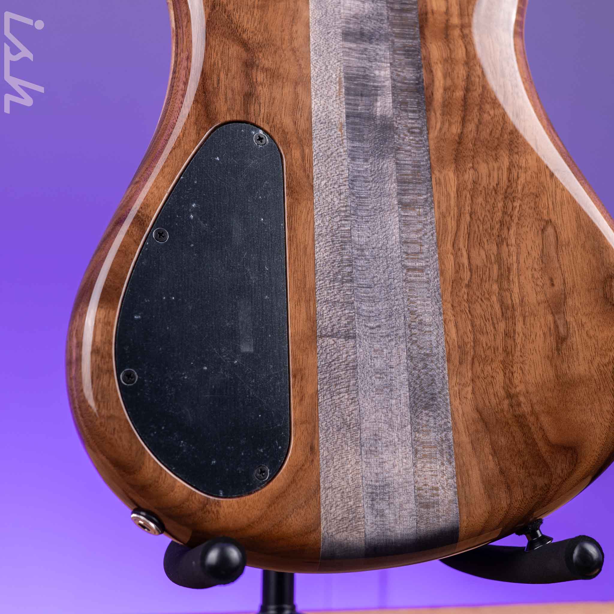 Spector USA NS-2 4-String Bass Natural Spalted Maple Charcoal Block - Image 11
