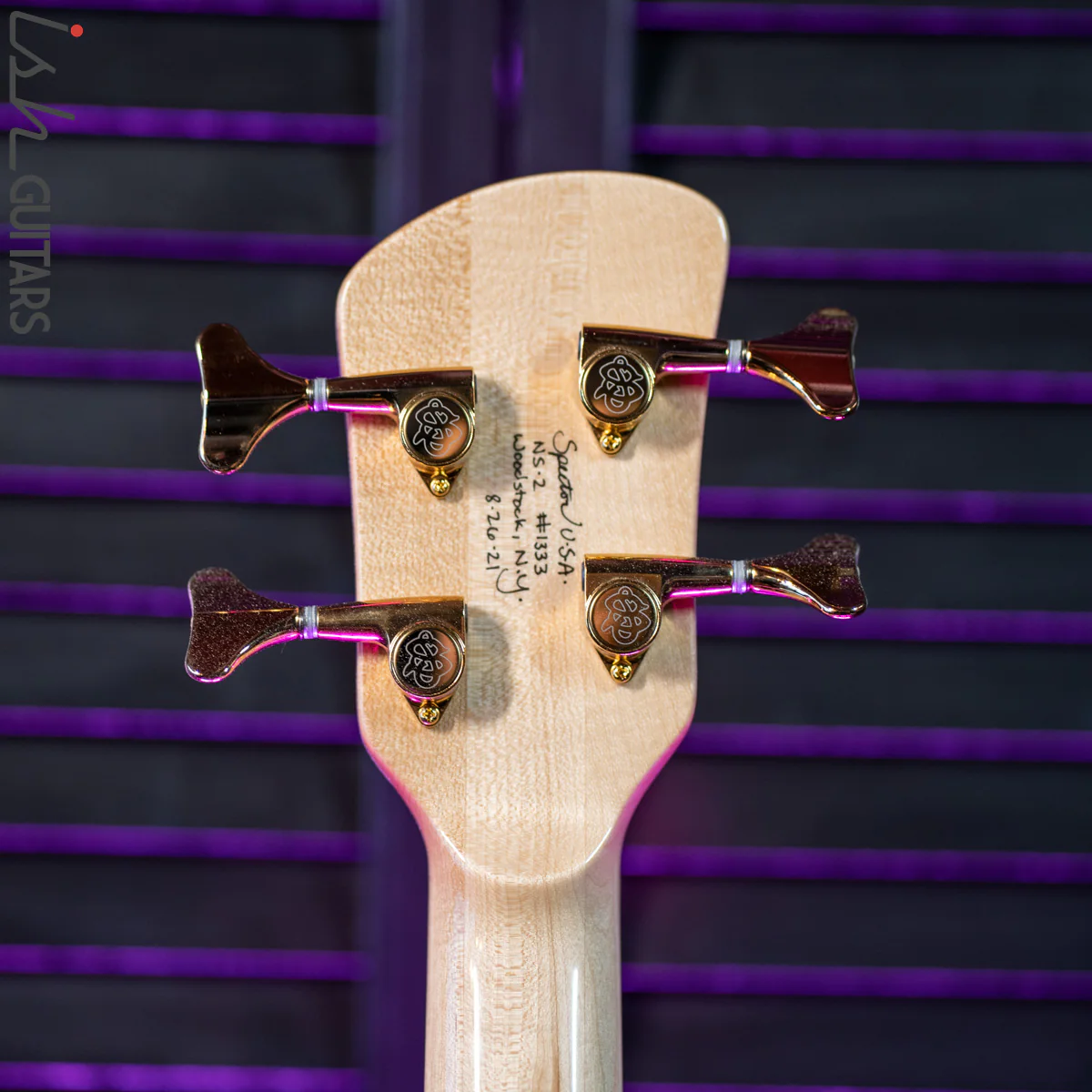 Spector USA NS-2 Bass Bastogne Walnut Natural - Image 12