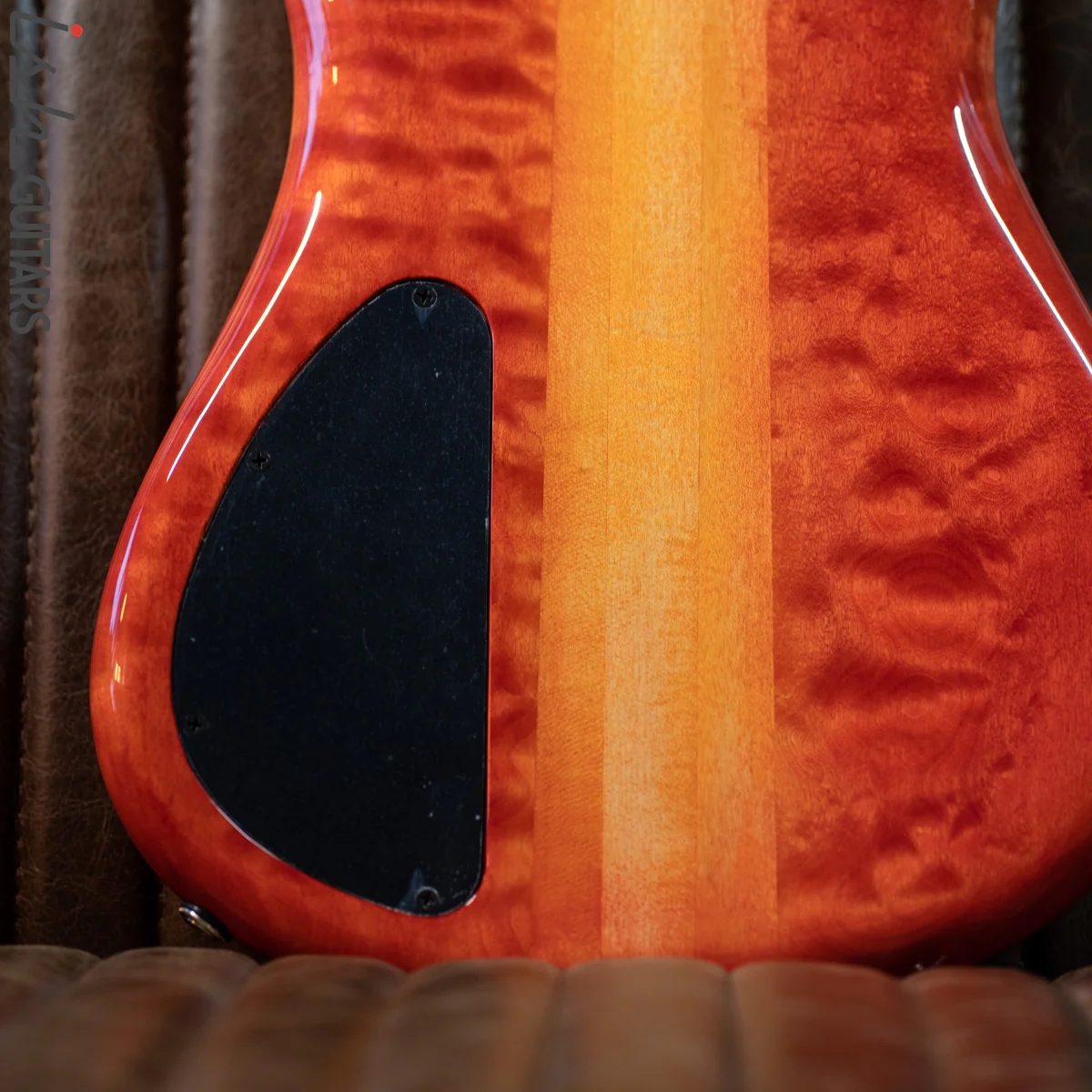Spector USA NS-2 Ish Exclusive Blood Orange Burst Quilt Maple Store Demo - Image 10