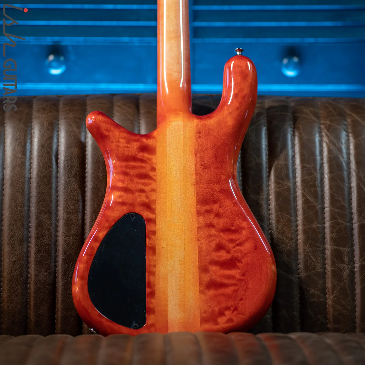 Spector USA NS-2 Ish Exclusive Blood Orange Burst Quilt Maple Store Demo - Image 8