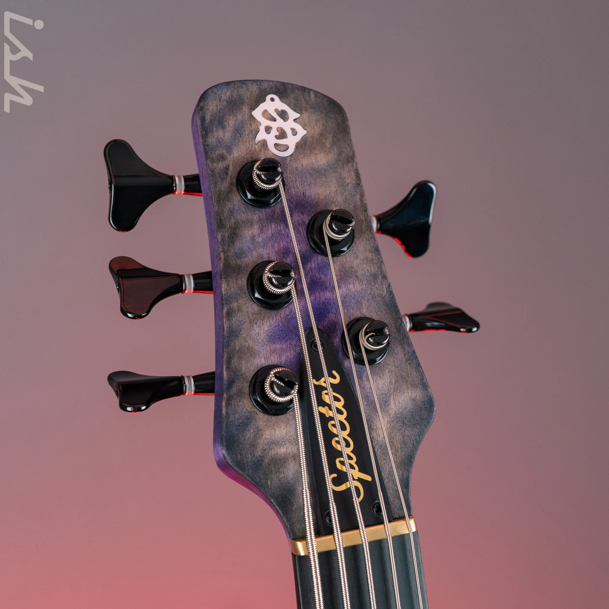 Spector USA NS-5 5-String Bass Black Hole Custom Finish - Image 5