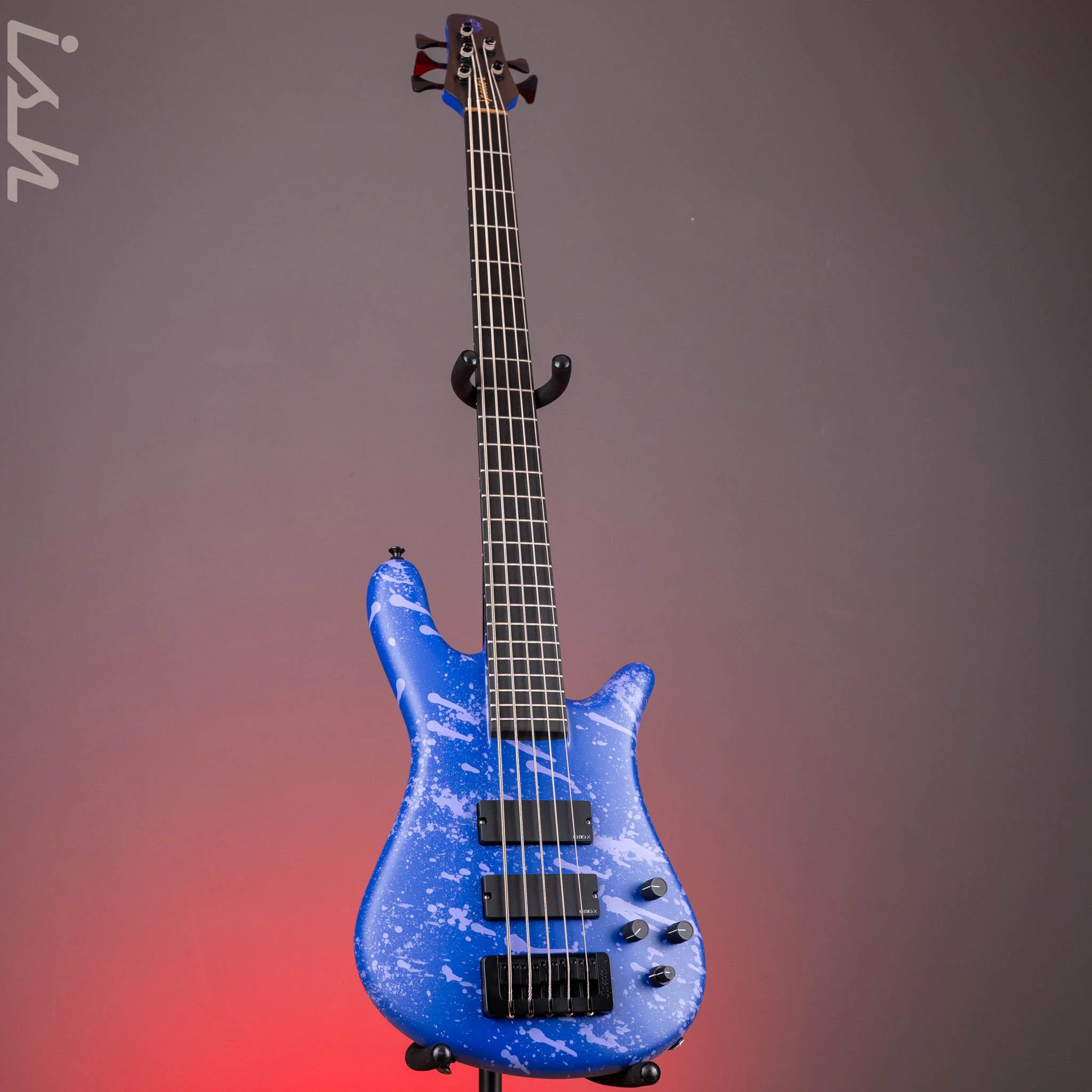Spector USA NS-5 Matte Purple w/ Pink Drip - Image 2