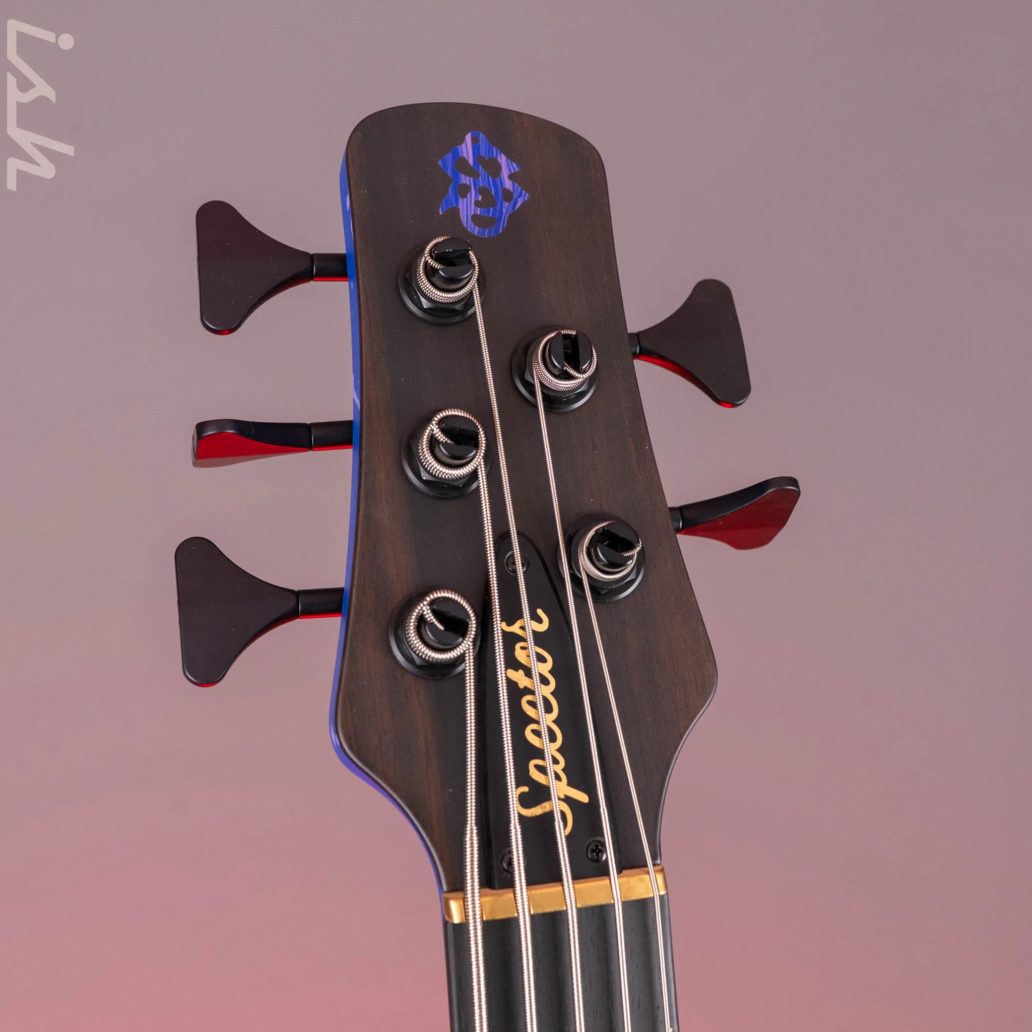 Spector USA NS-5 Matte Purple w/ Pink Drip - Image 7