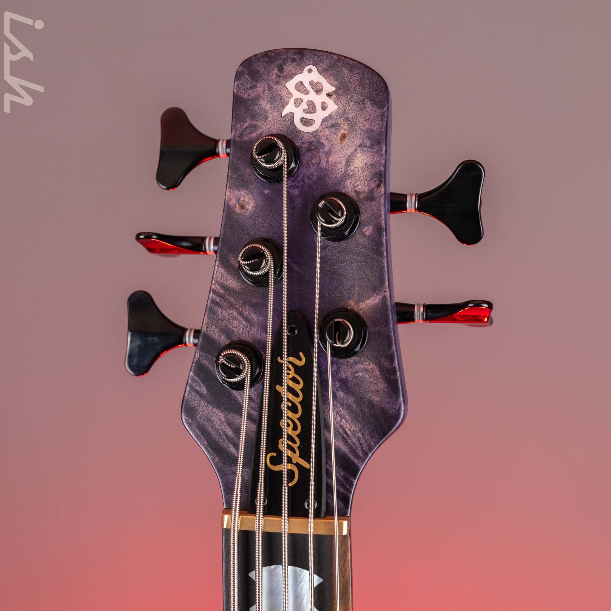 Spector USA NS-5XL 5-String Bass Purple Reverse Burst - Image 5