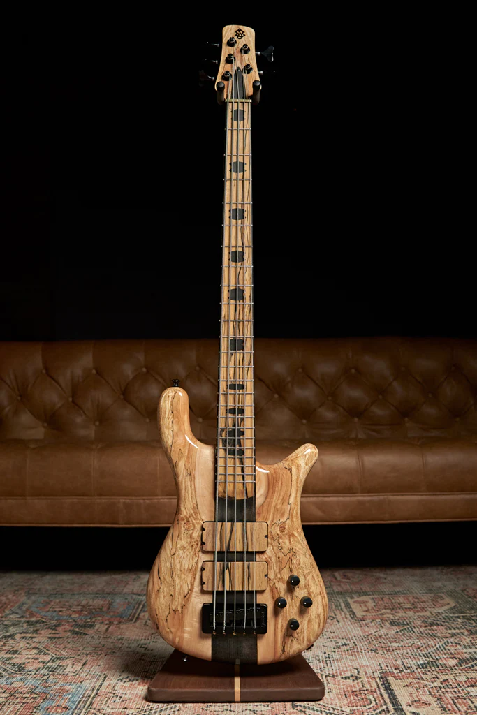 Spector USA Woodstock Custom Collection NS-5XL Rob Spalted Maple - Image 4