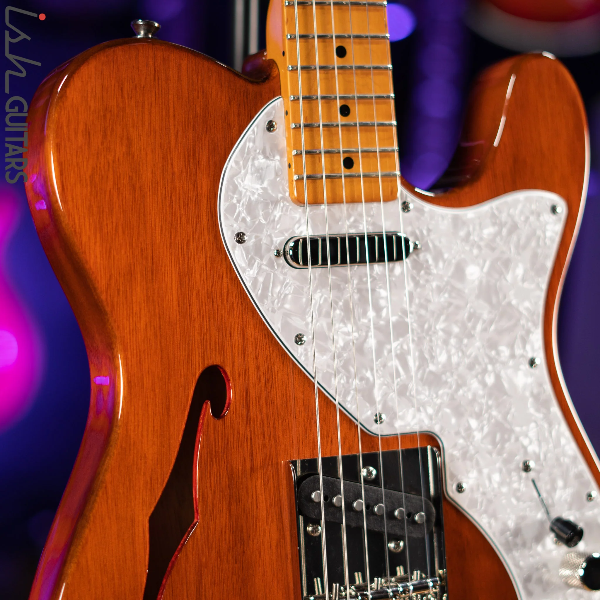Squier Thinline 60s Telecaster Natural - Image 3