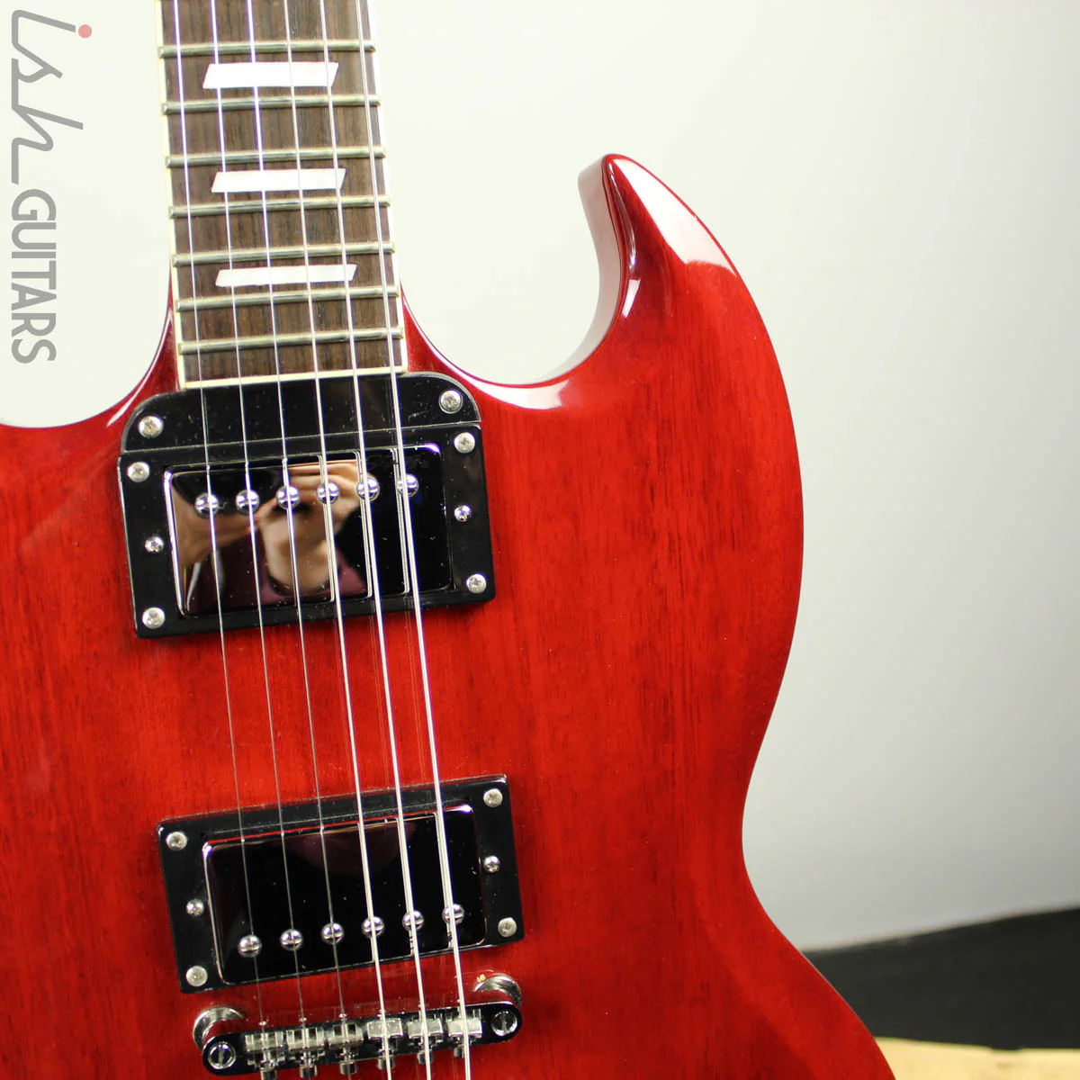 Stagg G-300 LH Cherry Red - Image 3