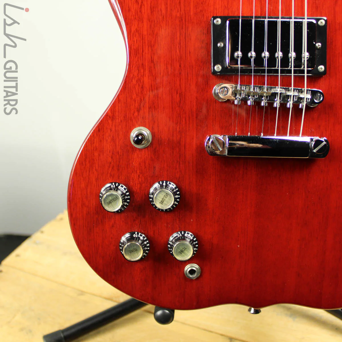 Stagg G-300 LH Cherry Red - Image 4
