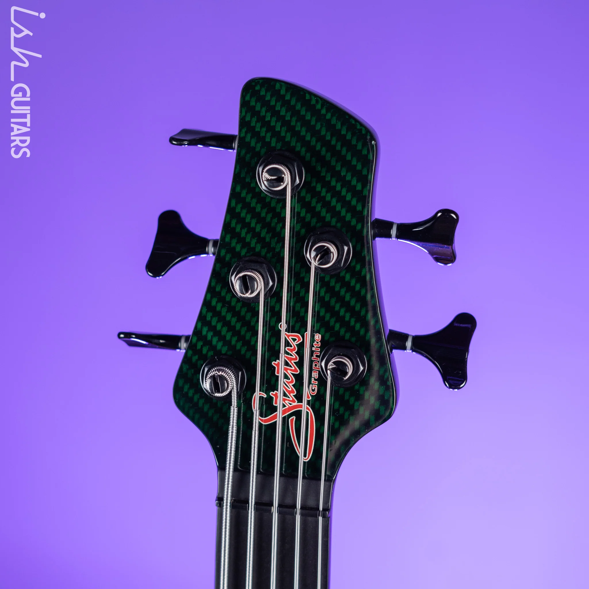 Status Stealth Bass Green Carbon Fiber w/ Green LEDs - Image 5