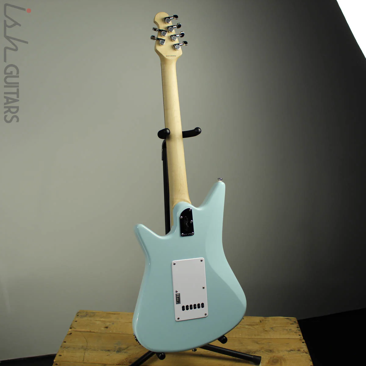 Sterling by Music Man Albert Lee HH Electric Guitar - Daphne Blue - Image 7