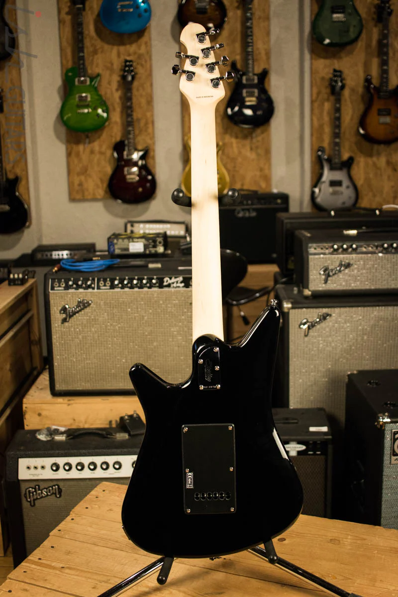 Sterling by Music Man Albert Lee HH Electric Guitar - Black - Image 8