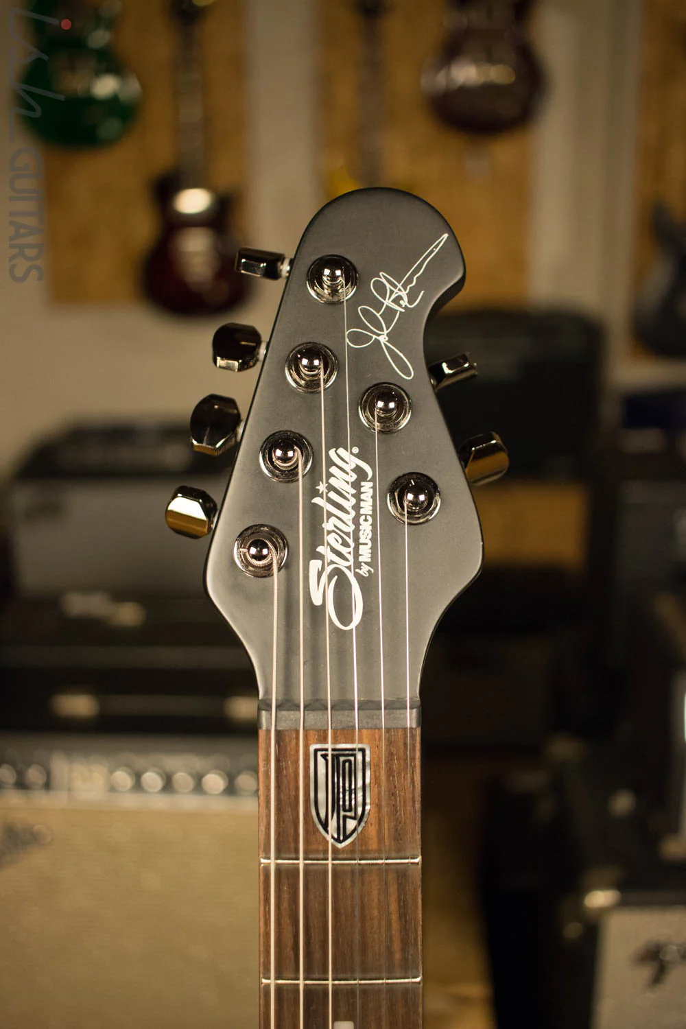 Sterling by Music Man MAJ100-ICR John Petrucci Signature Series Majesty Electric Guitar Stealth Black - Image 5