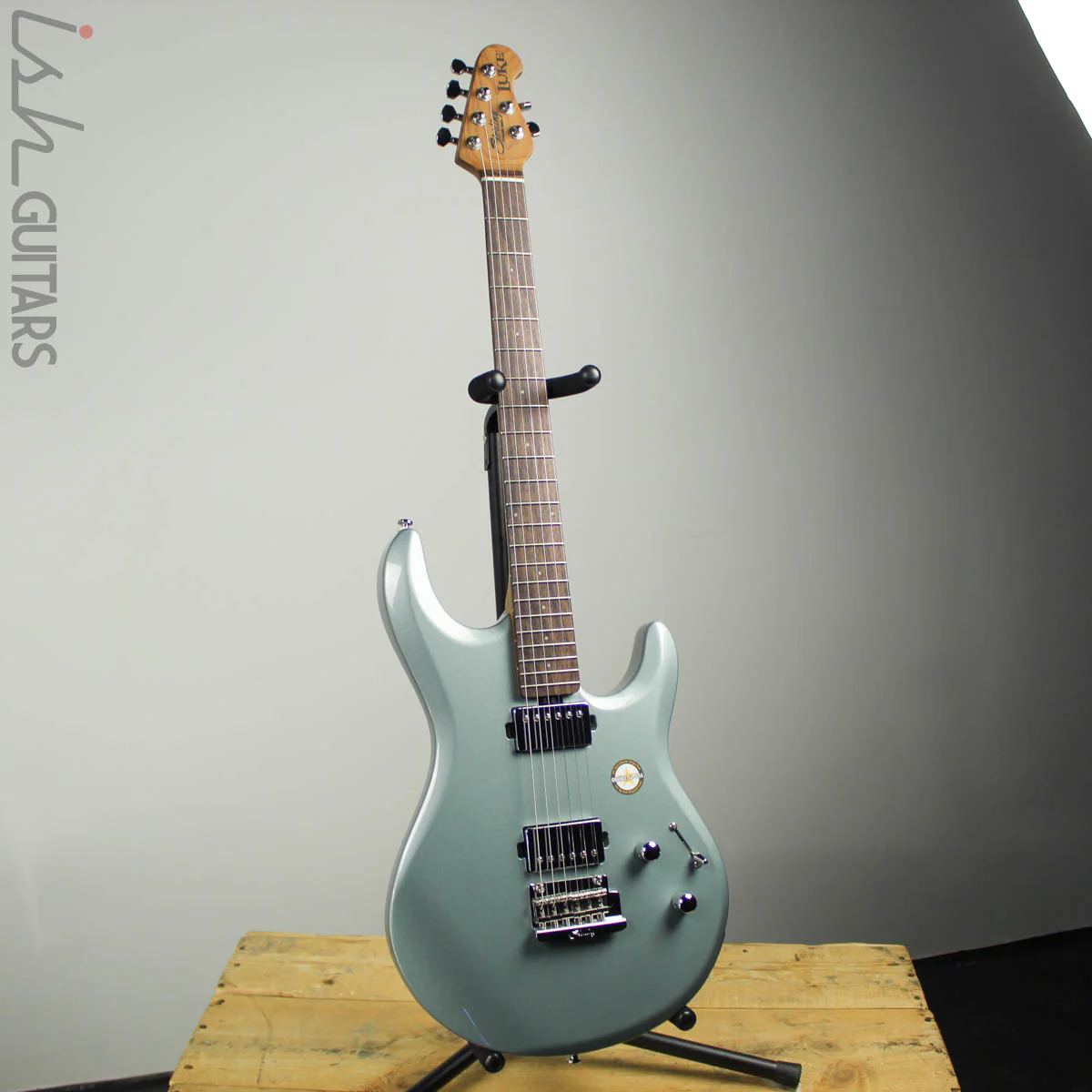 Sterling by Music Man LK100D Steve Lukather Luke Blue - Image 2