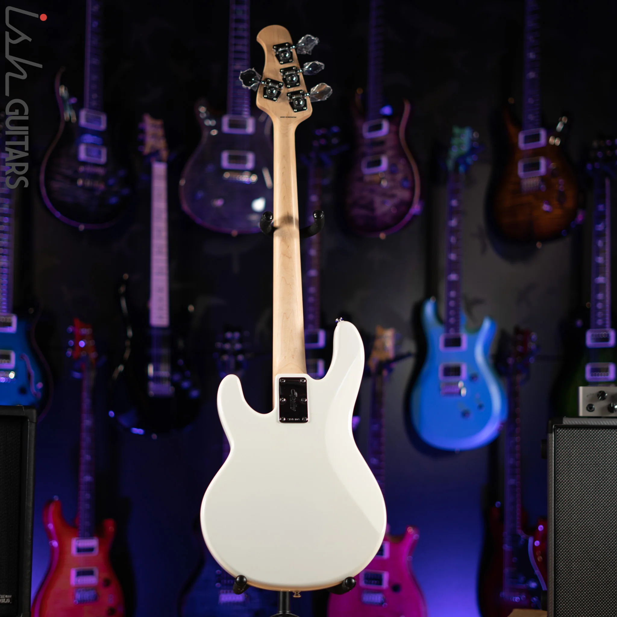 Sterling by Music Man Short Scale StingRay White - Image 7