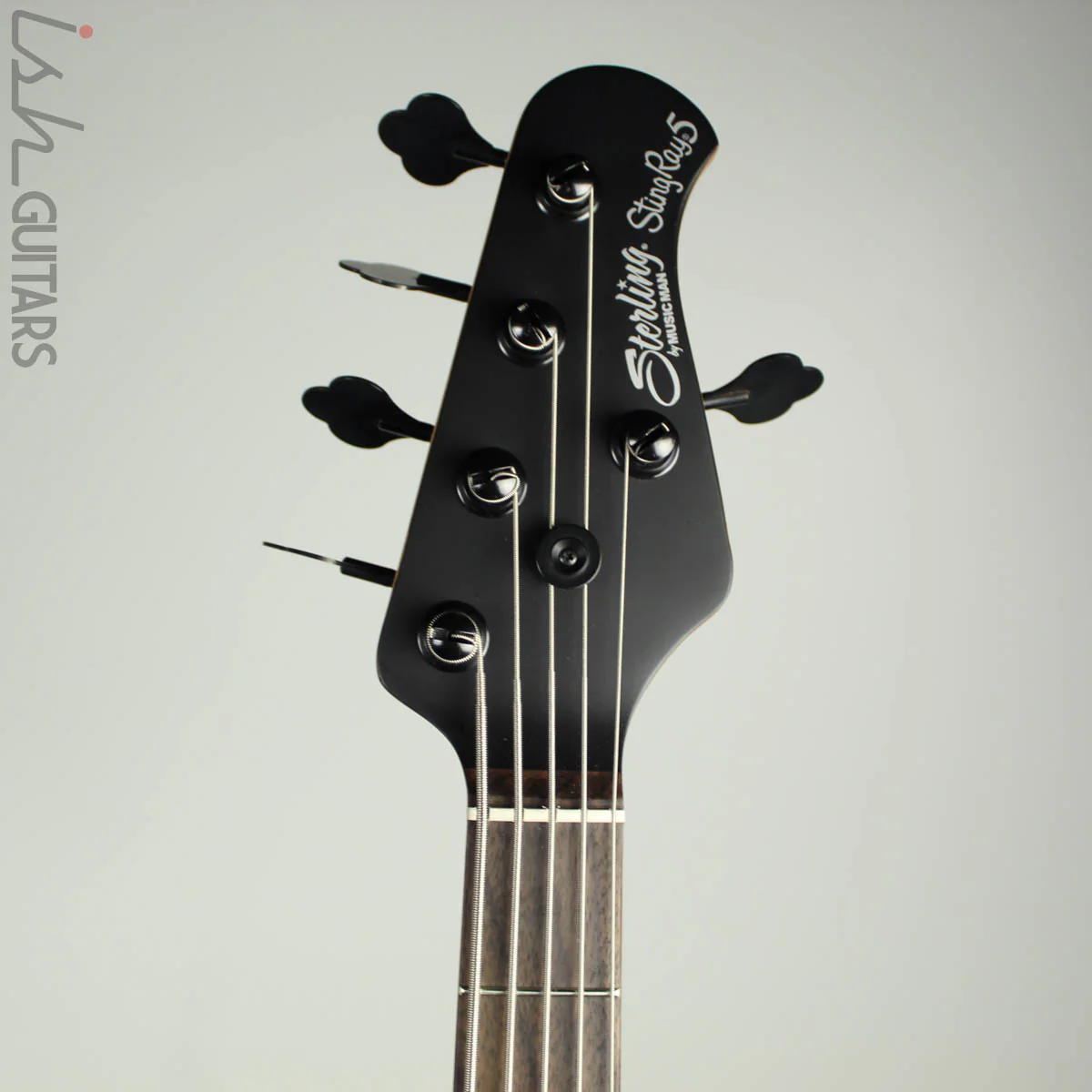 Sterling by Music Man StingRay 5 HH Stealth Black - Image 4
