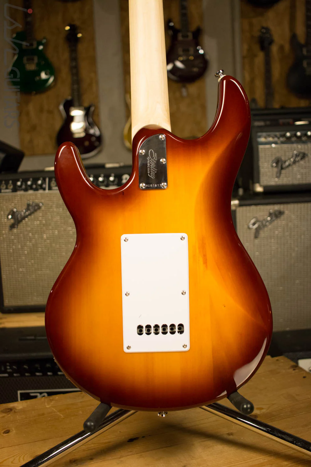 Sterling by Music Man Silo3 Silhouette Electric Guitar Tobacco Sunburst - Image 7
