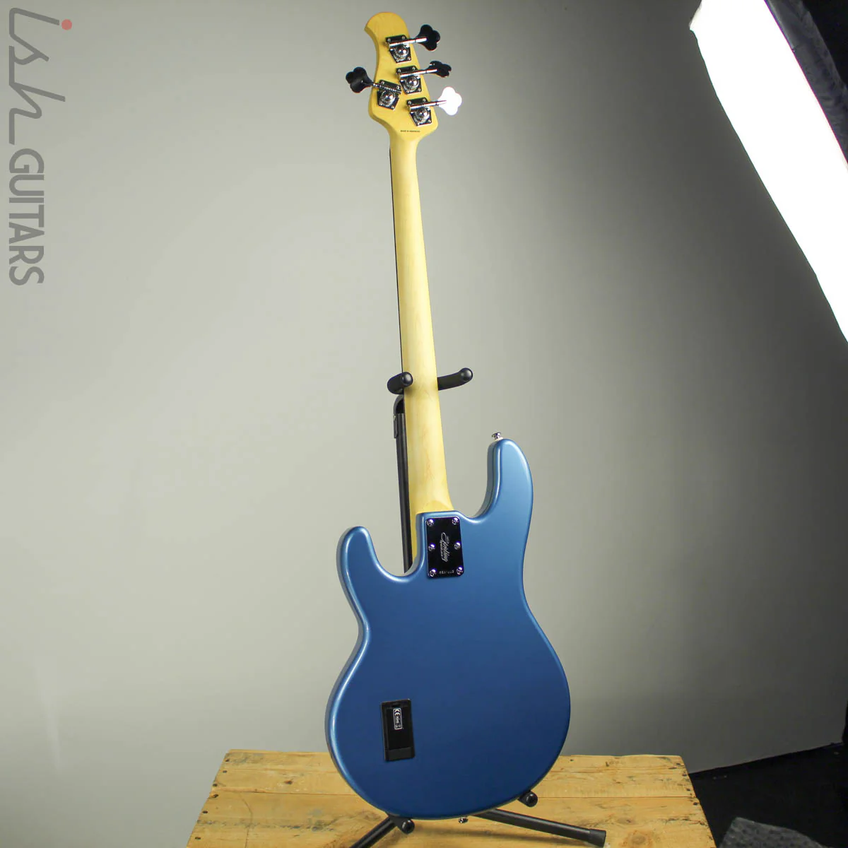 Sterling by Music Man StingRay Ray24CA Toluca Lake Blue - Image 7