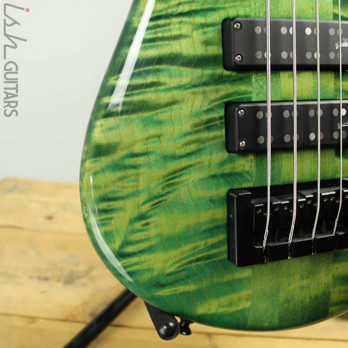 USA Spector NS-4 Custom Algae Green Helium Redwood 7.9 pounds! - Image 5