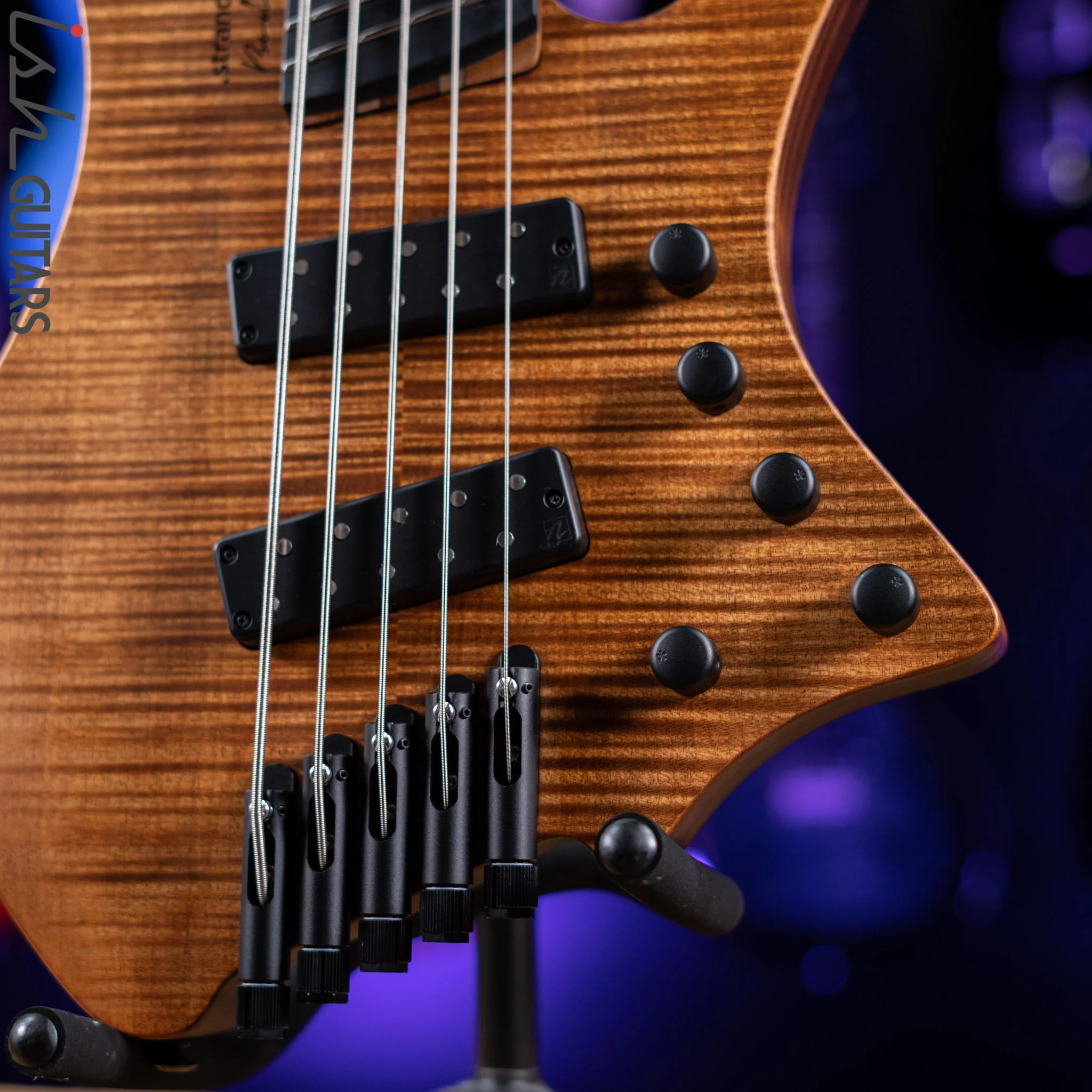 Strandberg Boden Bass Prog 5 Richlite Fretboard Brown - Image 4