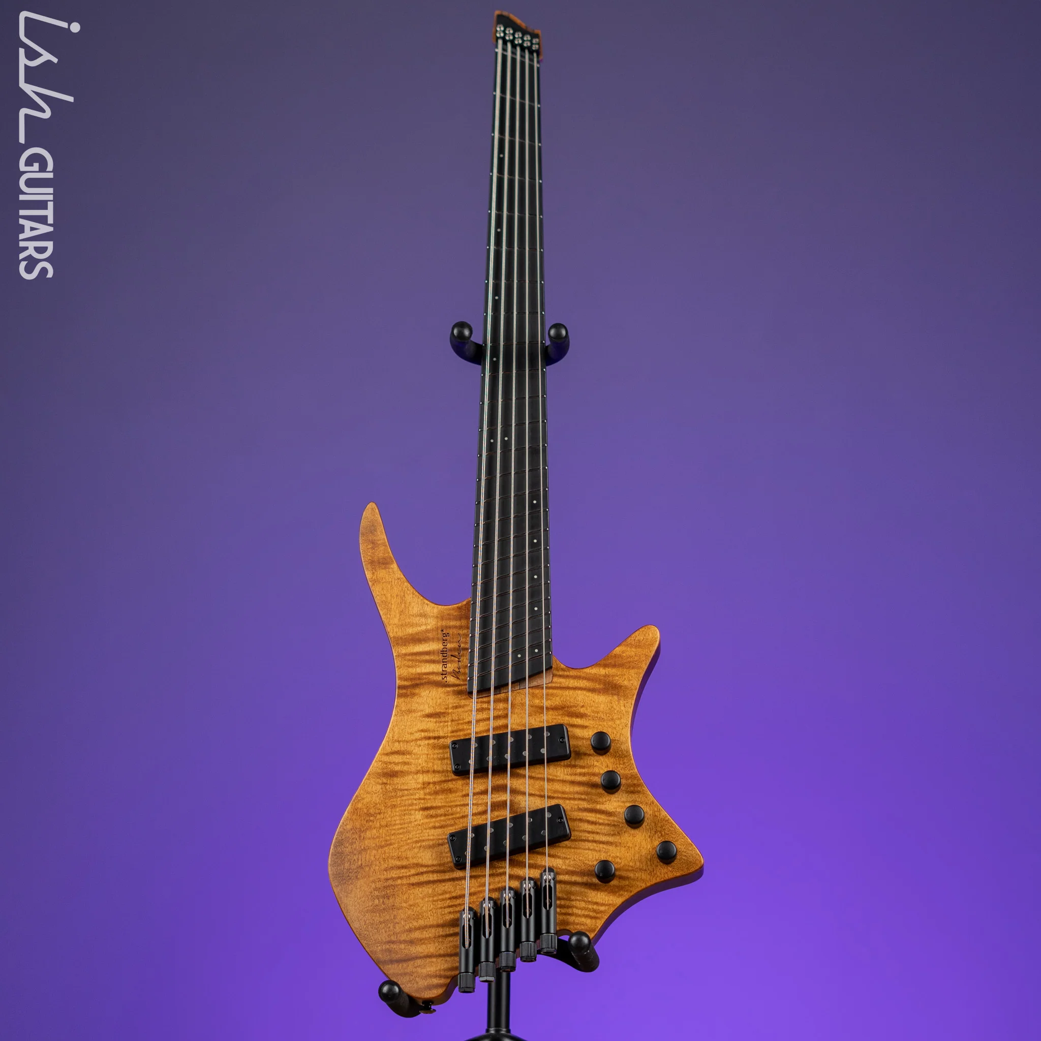 Strandberg Boden Bass Prog 5 Richlite Fretboard Brown Demo - Image 2