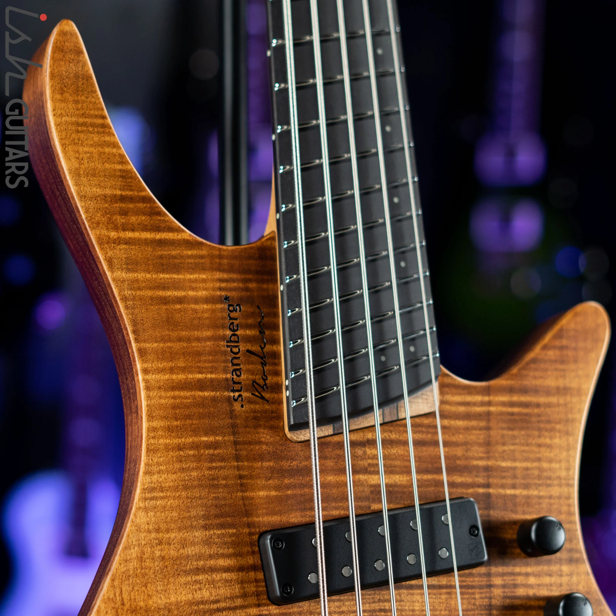 Strandberg Boden Bass Prog 5-String Bass Brown - Image 3