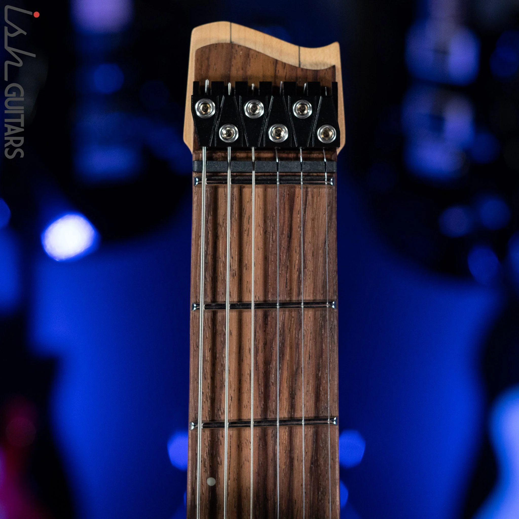 Strandberg Boden Fusion NX 6 Multiscale Headless Guitar Amber Yellow - Image 5