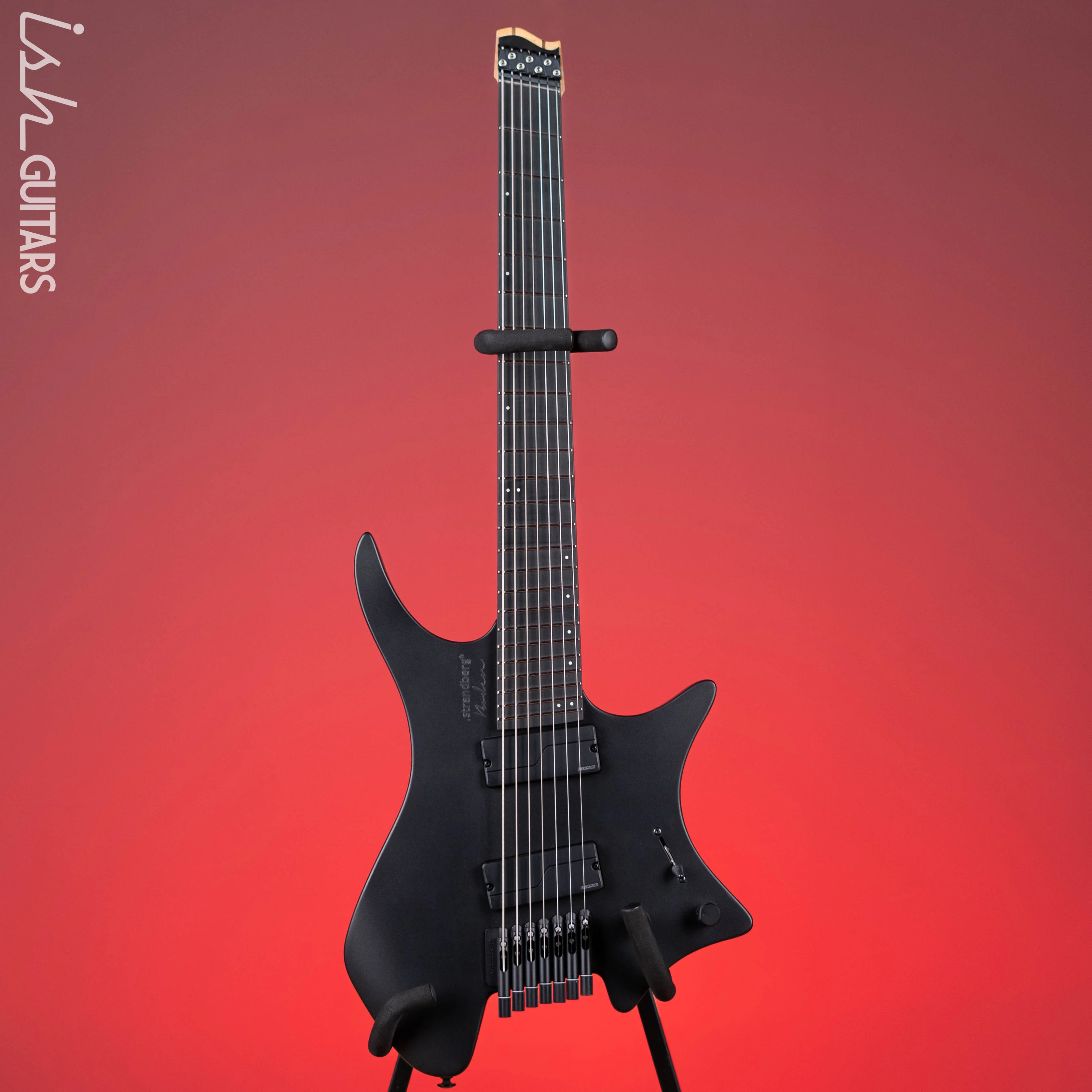 Strandberg Boden Metal NX 7 Multiscale Headless Guitar Black Granite - Image 2