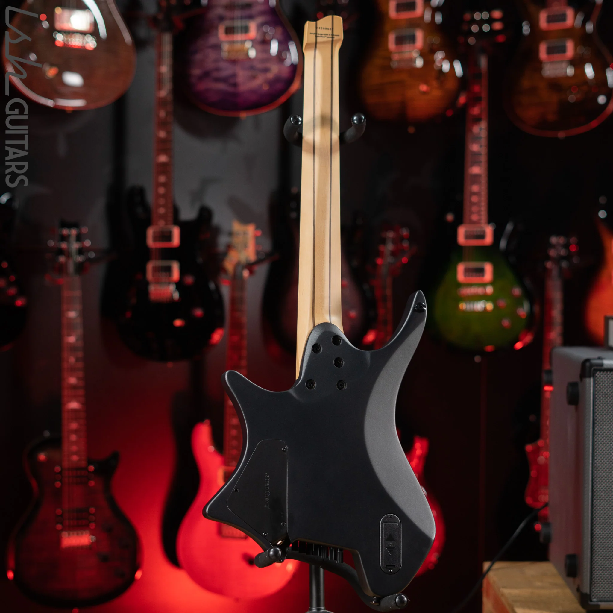 Strandberg Boden Metal NX 7 Multiscale Headless Guitar Black Granite - Image 6