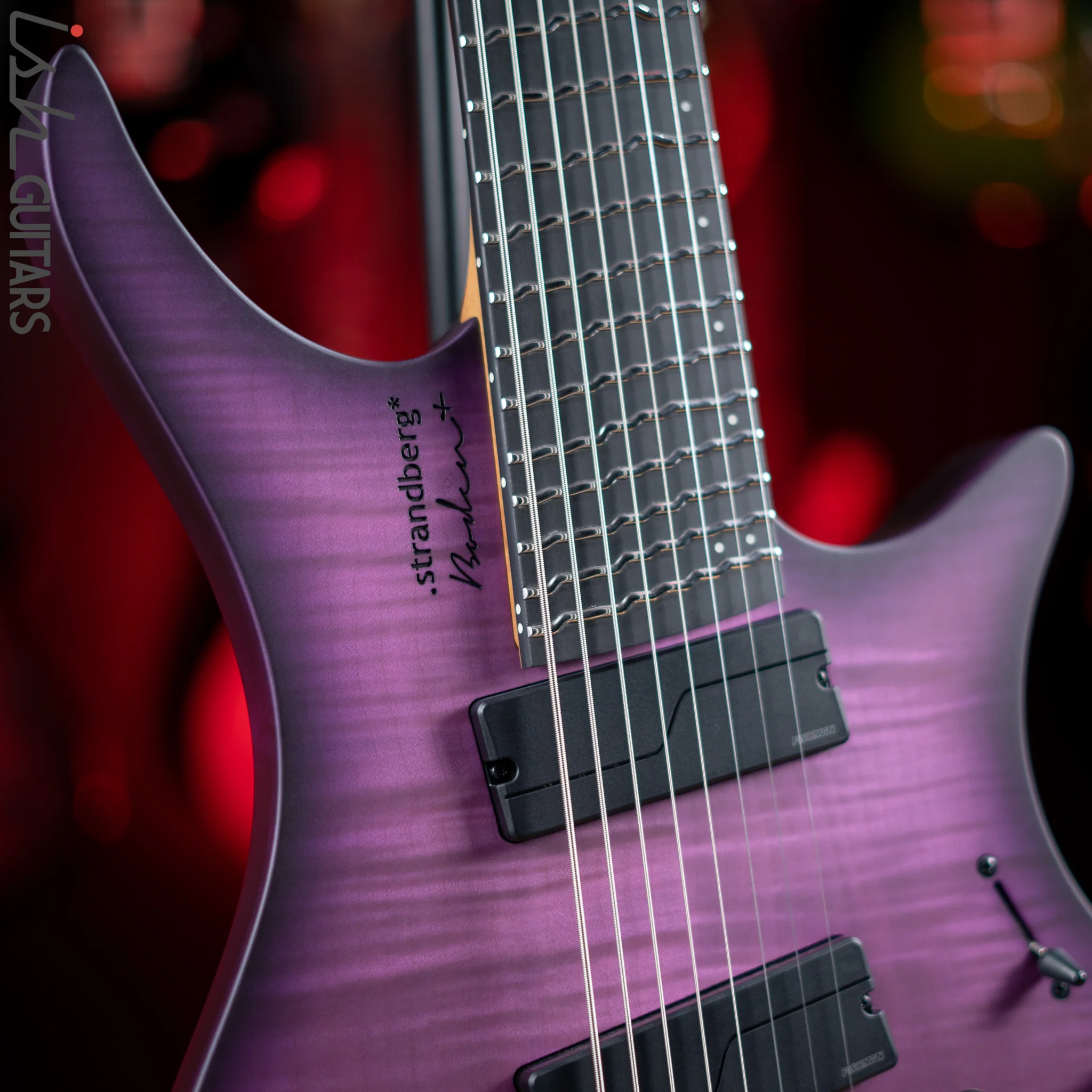 Strandberg Boden+ NX 8 True Temperament Twilight Purple Demo - Image 3