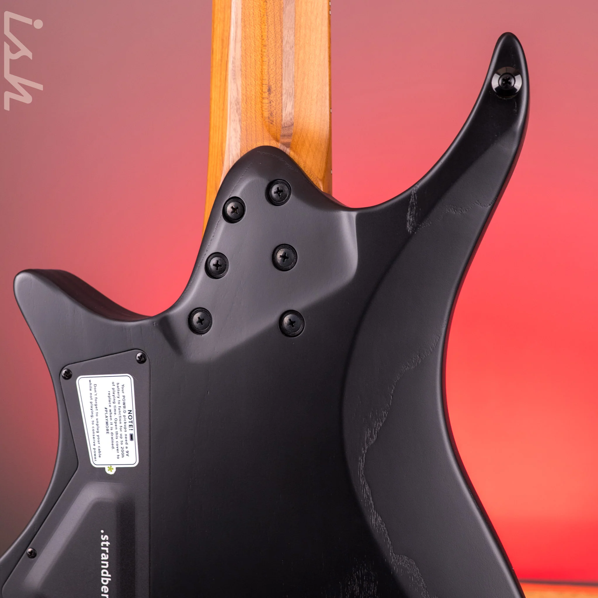Strandberg Boden Original N2.8 Black Denim Burst Satin - Image 9