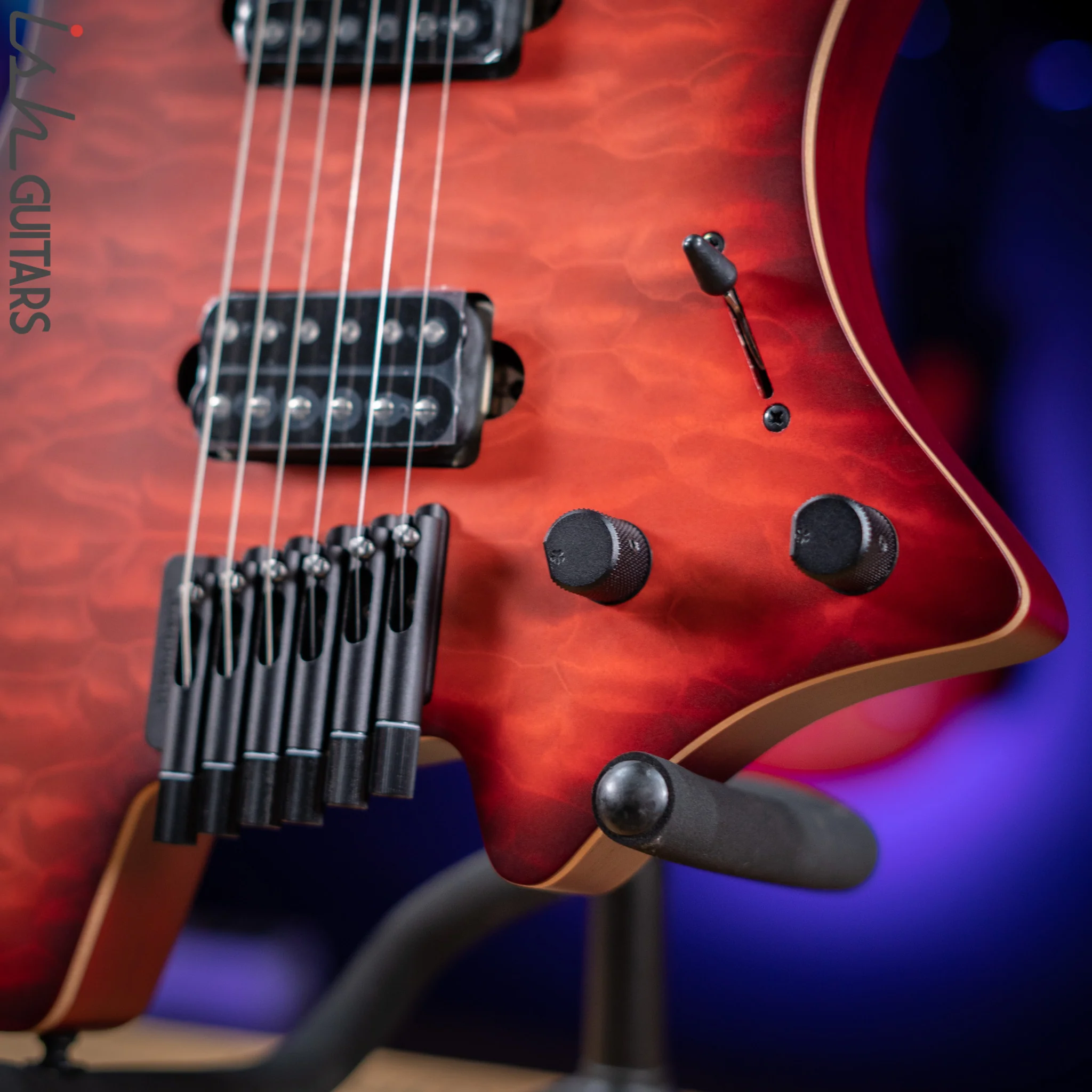 Strandberg Boden Original NX 6 Autumn Red Multi-Scale Headless Guitar - Image 4