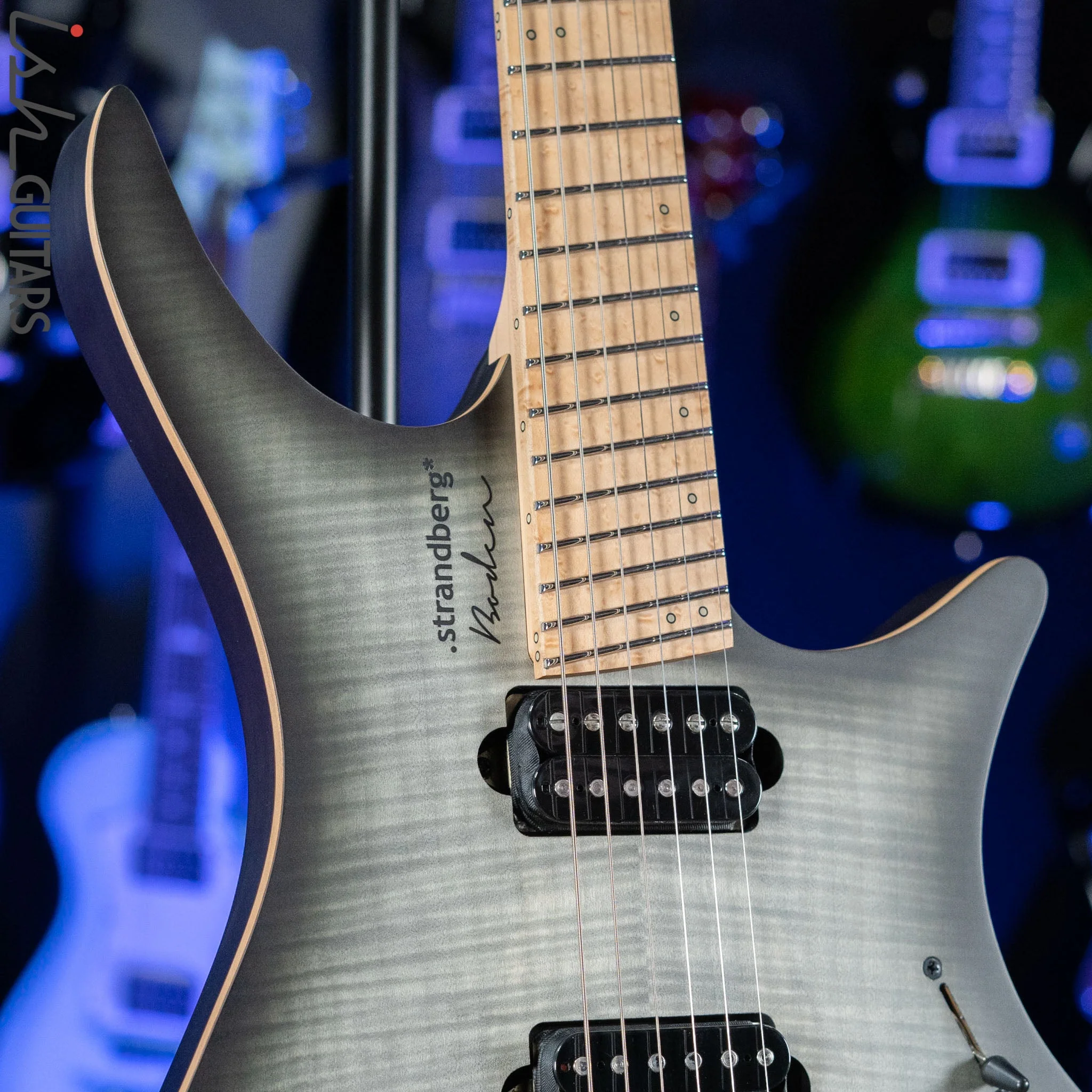 Strandberg Boden Original NX 6 Charcoal Black Multi-Scale Headless Guitar Demo - Image 3