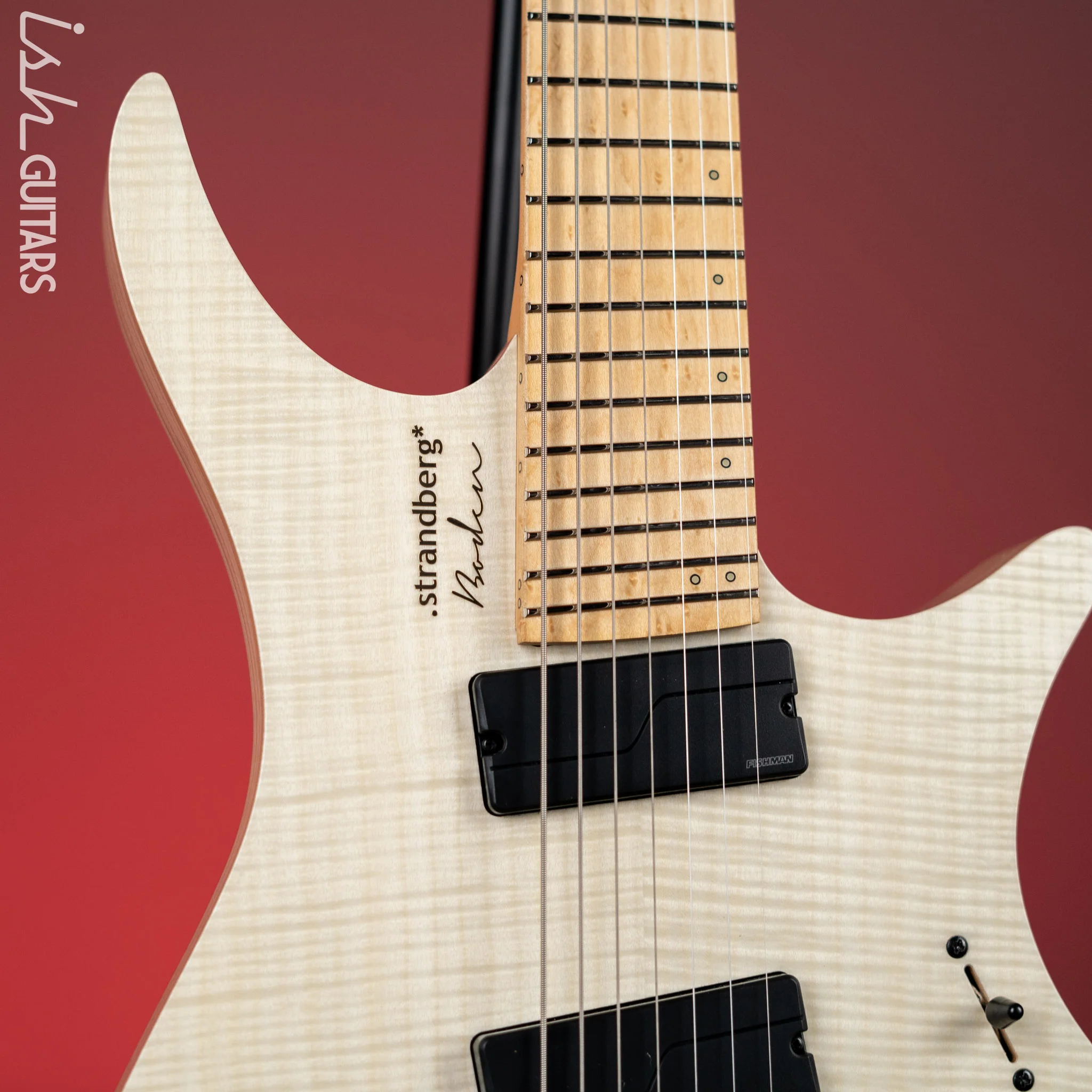 Strandberg Boden Original NX 7 Natural Flame Maple Demo - Image 3