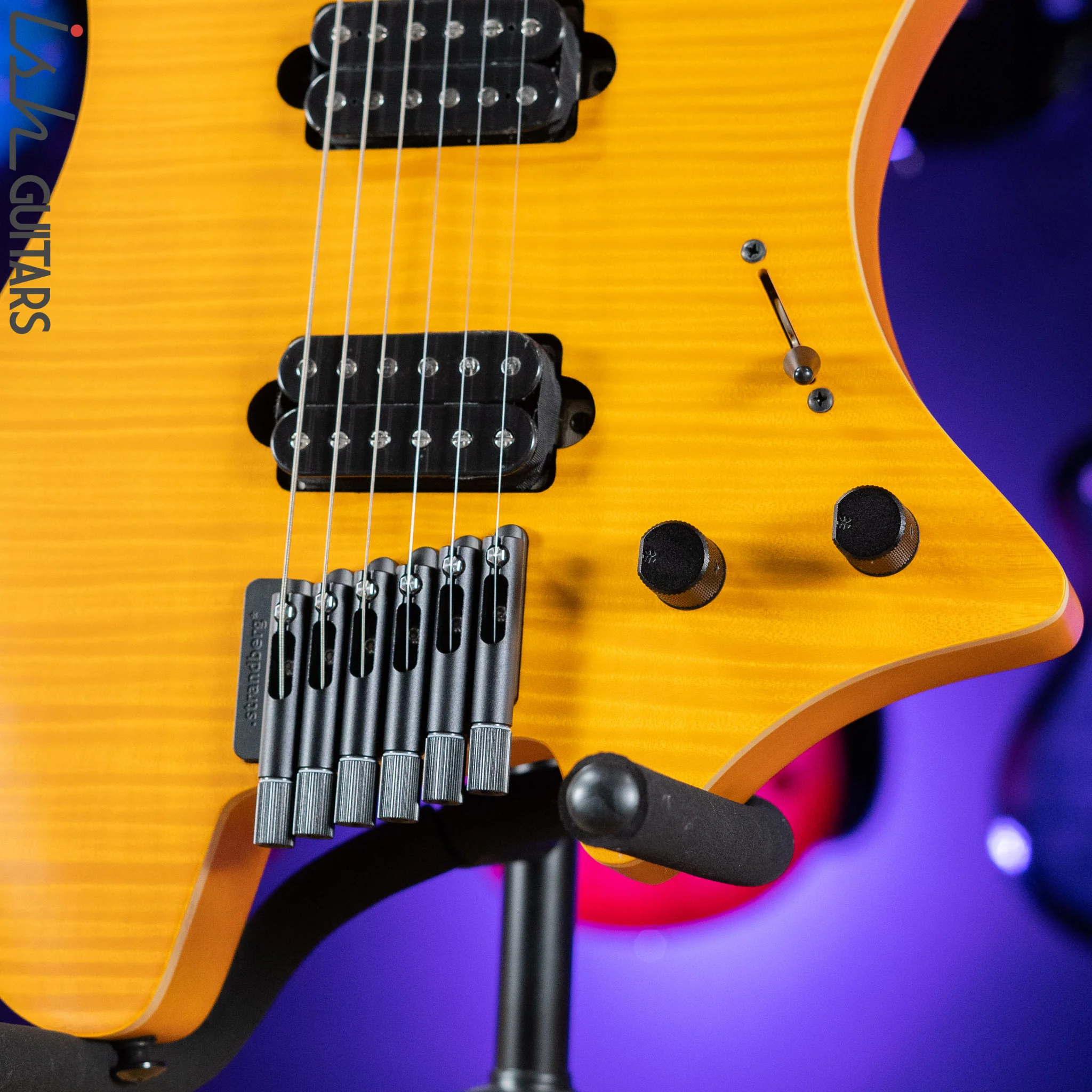 Strandberg Boden Standard NX 6 Multiscale Headless Guitar Amber - Image 4