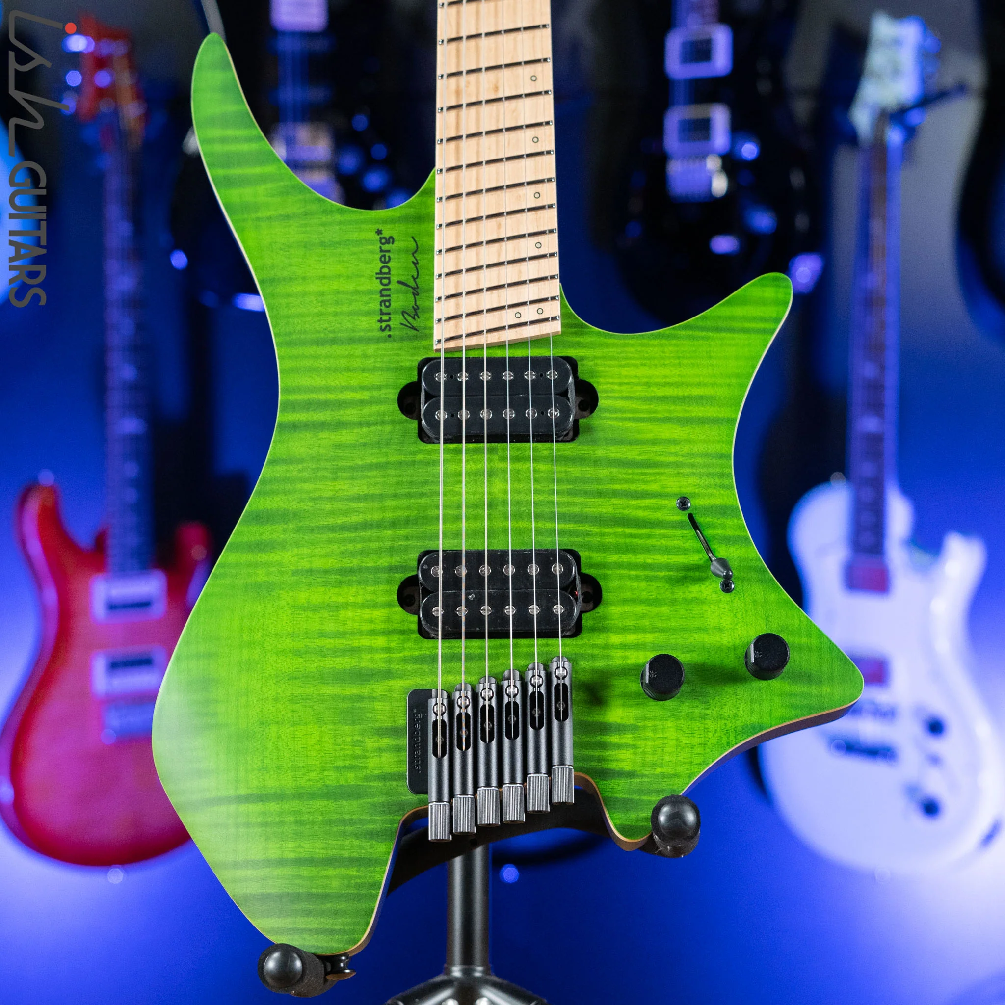 Strandberg Boden Standard NX 6 Multiscale Headless Guitar Green