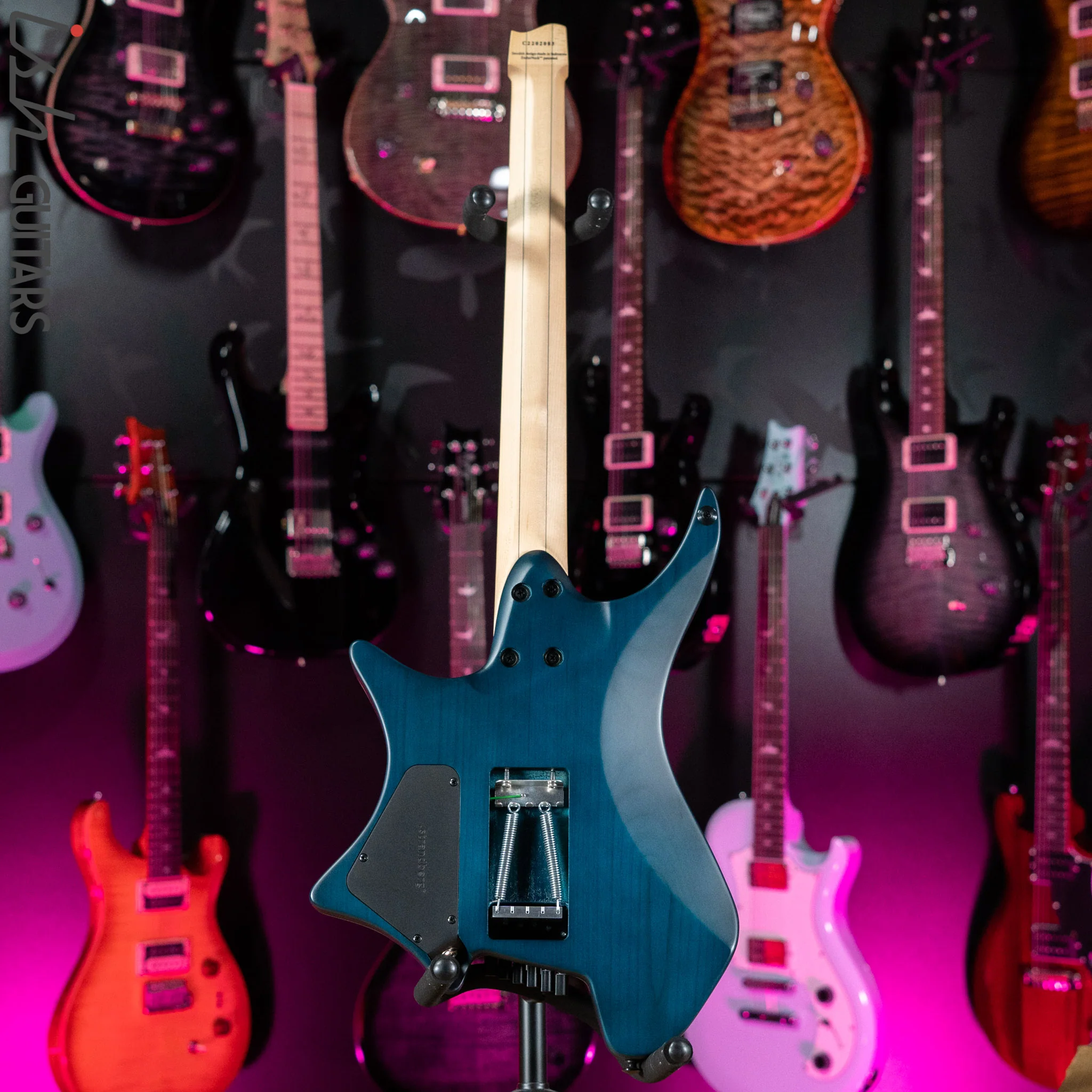 Strandberg Boden Standard NX 6 Multiscale Headless Guitar Tremolo Blue - Image 6