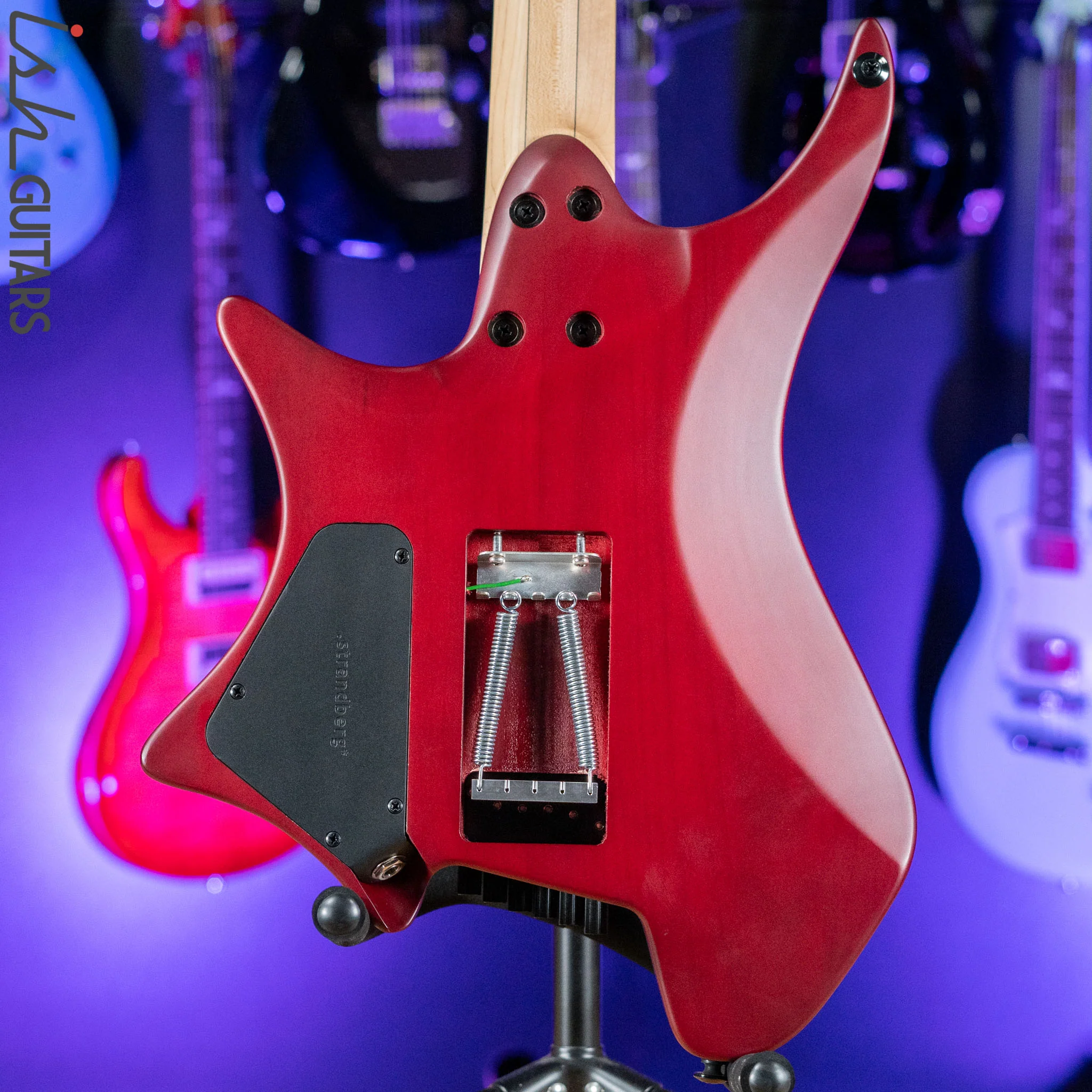 Strandberg Boden Standard NX 6 Multiscale Headless Guitar Tremolo Red - Image 7