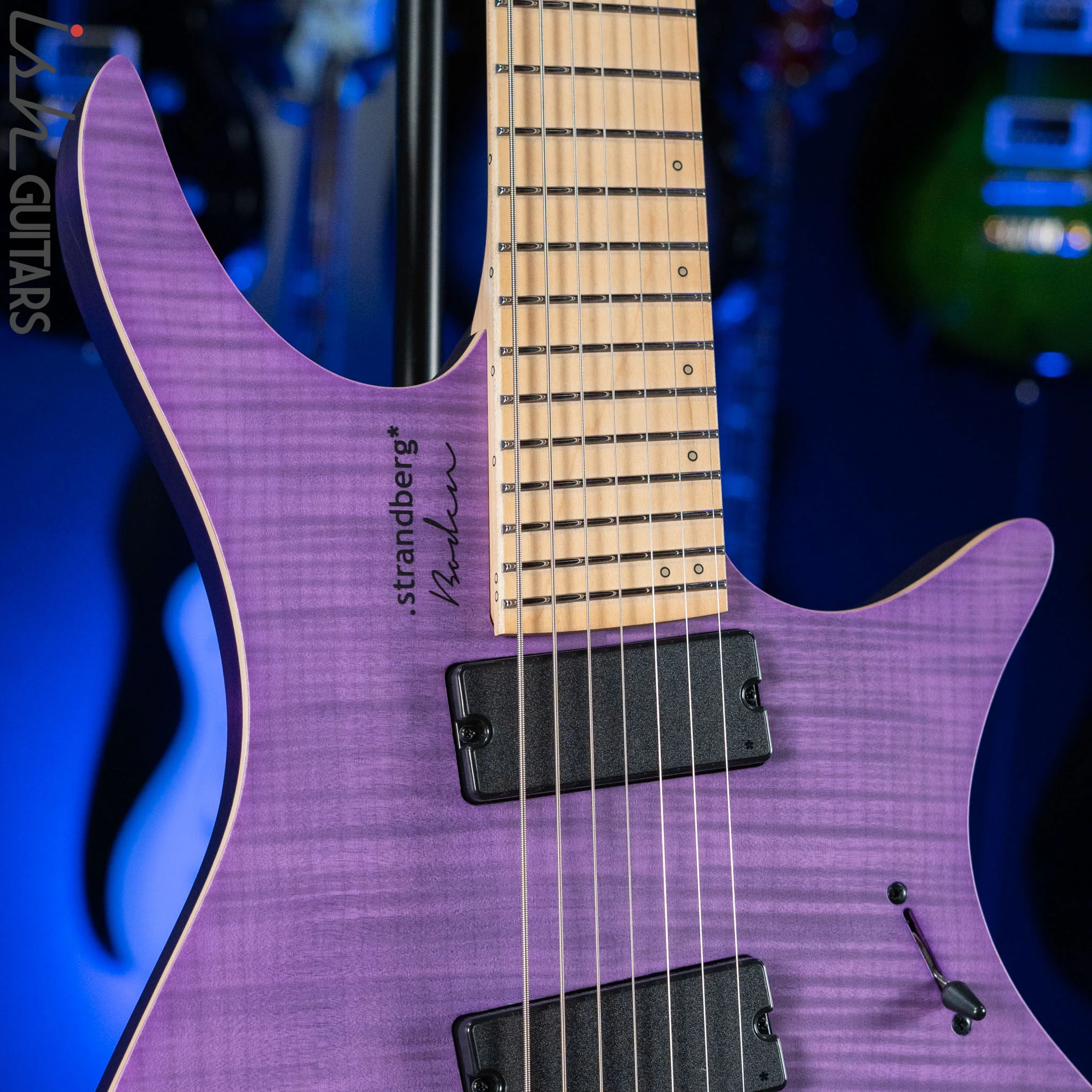 Strandberg Boden Standard NX 7 Multiscale Headless Guitar Purple - Image 3