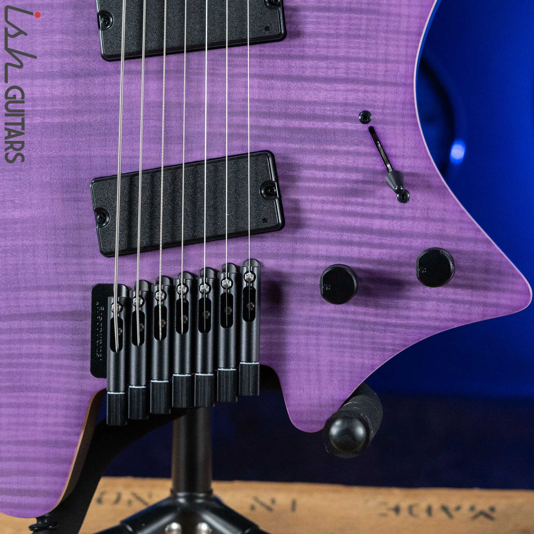 Strandberg Boden Standard NX 7 Multiscale Headless Guitar Purple - Image 4