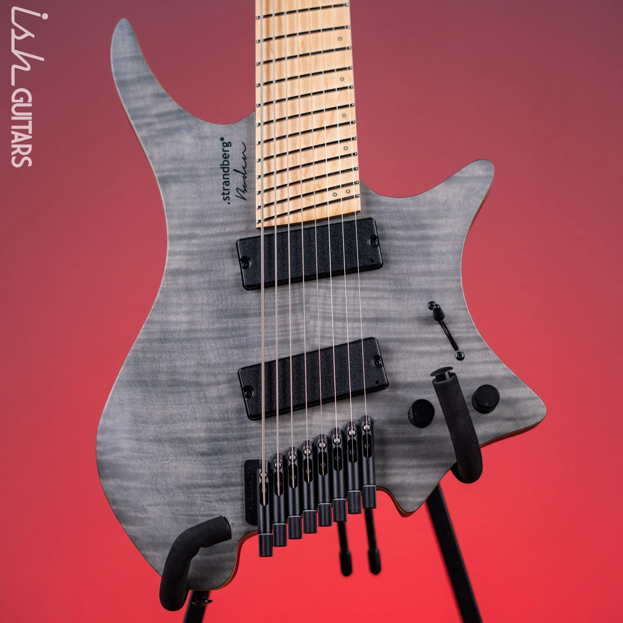 Strandberg Boden Standard NX 8 Multiscale Headless Guitar Charcoal