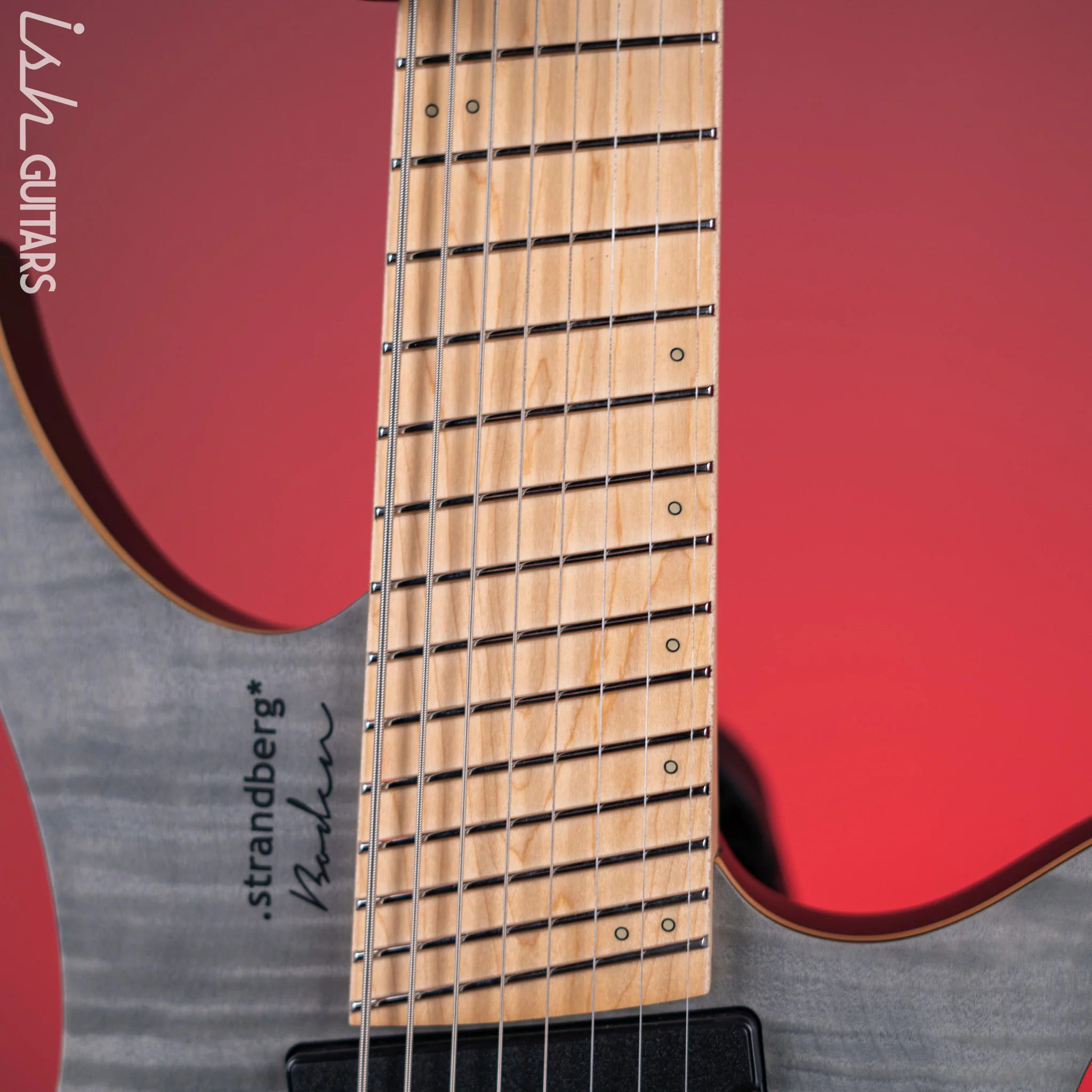 Strandberg Boden Standard NX 8 Multiscale Headless Guitar Charcoal - Image 5