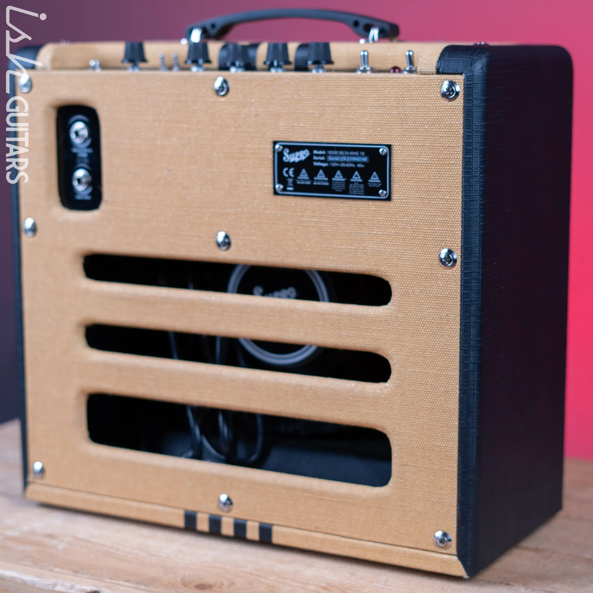Supro Delta King 10 DK10 1x10" 5W Tube Combo Amp Tweed - Image 7