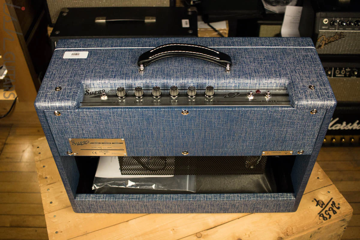 Supro Saturn Reverb 1648RT 15W Combo Amp Store Demo - Image 4
