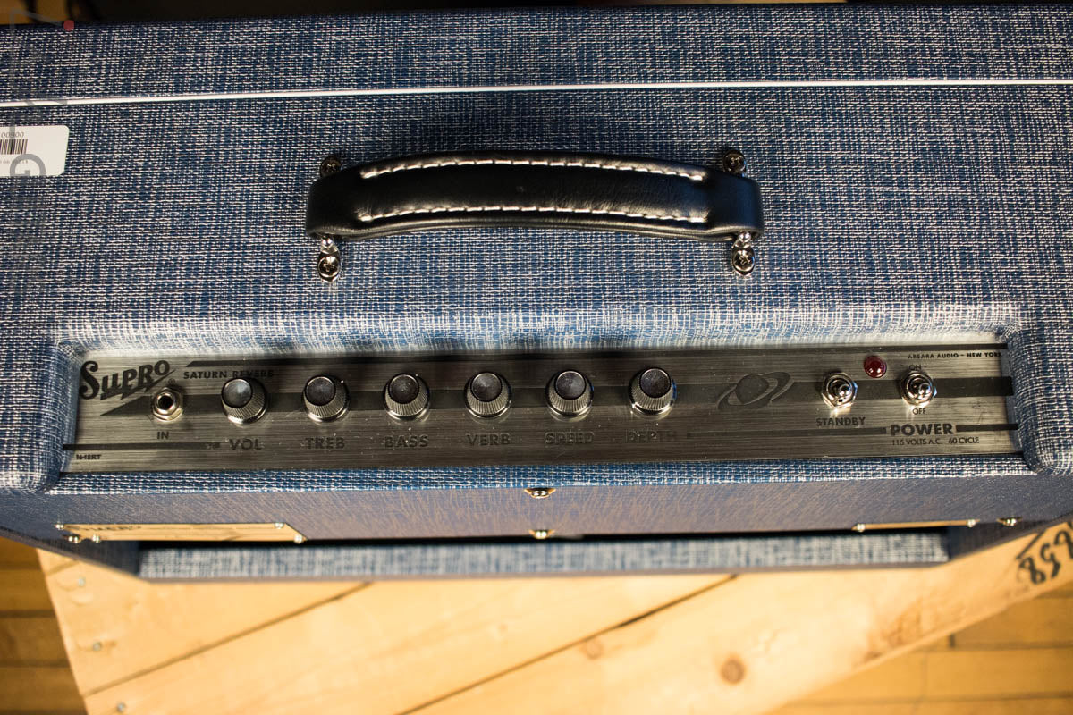 Supro Saturn Reverb 1648RT 15W Combo Amp Store Demo - Image 5