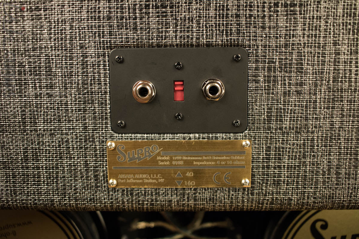 Supro 1799 Statesman 150W 2x12 Guitar Extension Speaker Cabinet - Image 6
